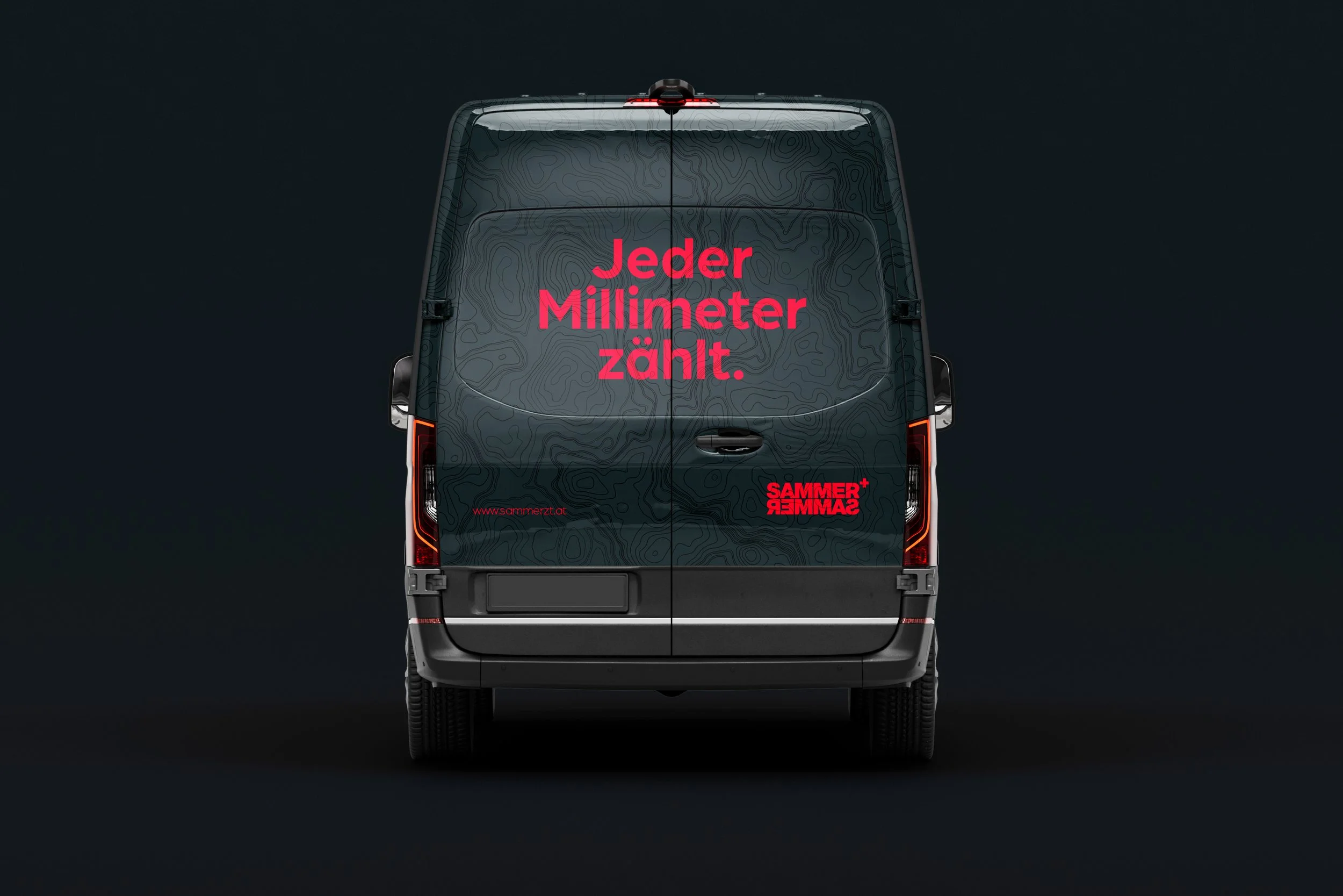 Corporate Design: Fahrzeugbranding / Sammer & Sammer ZT GmbH für Vermessungswesen