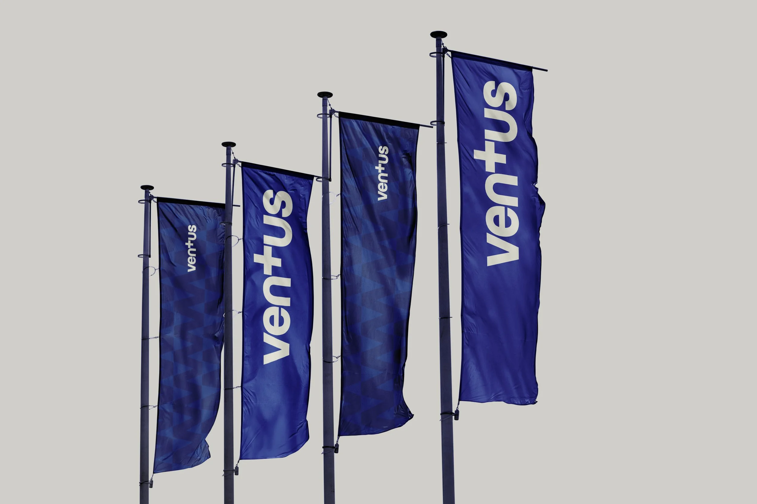 Corporate Design: Fahnen / VENTUS: STEUERBERATUNGS GMBH