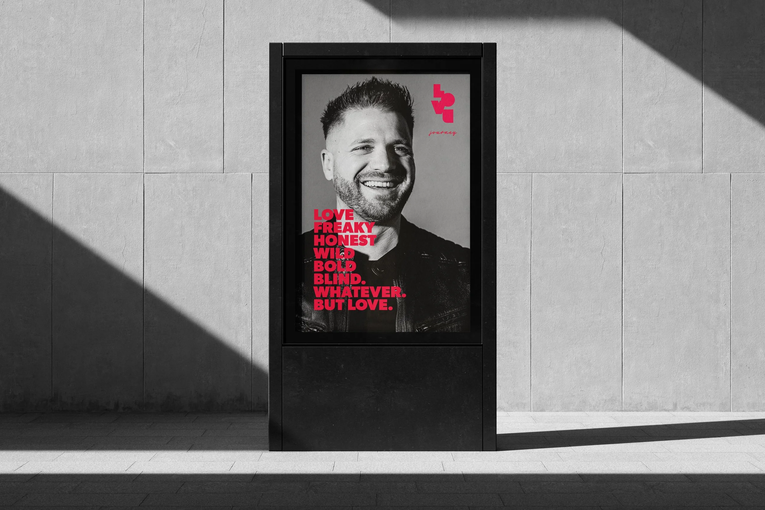 Corporate Design: Out-Of-Home / Citylight / lovejourney – LOVE-LIFE-COACHING