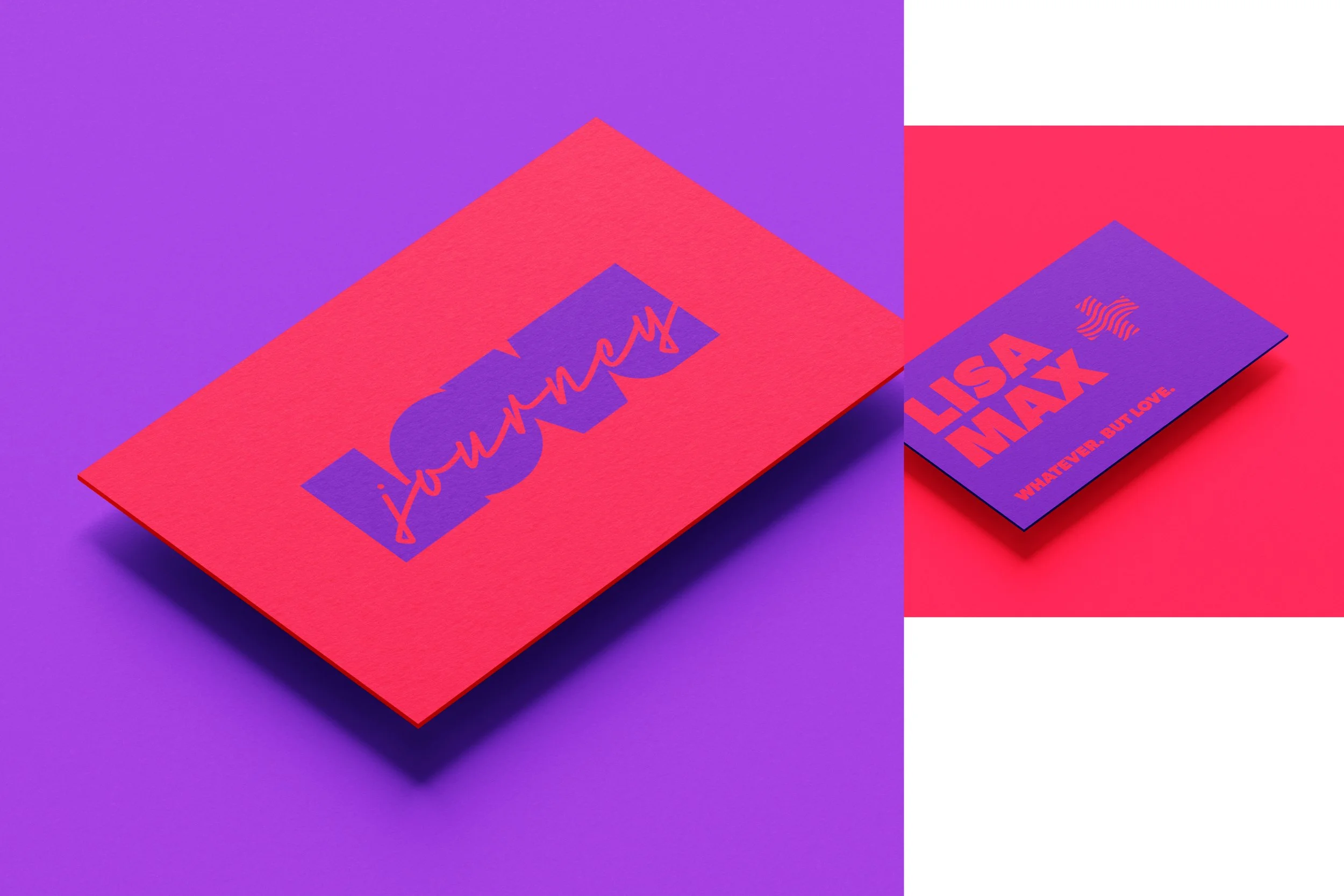 Corporate Design: Visitenkarten / lovejourney – LOVE-LIFE-COACHING