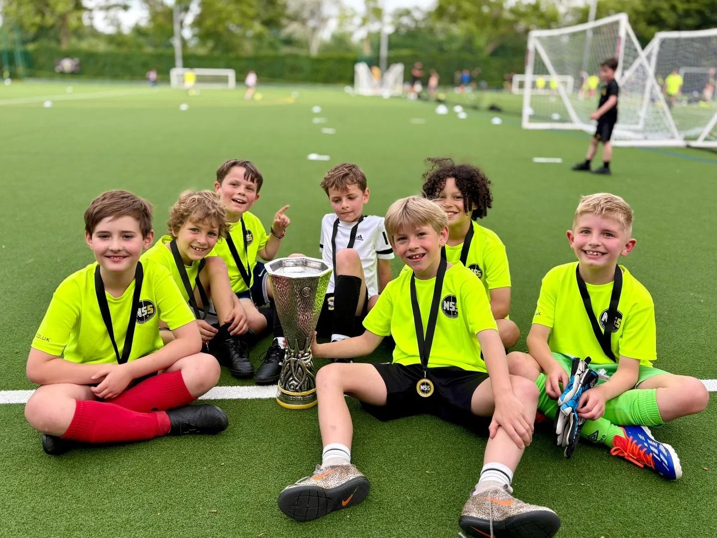 We&rsquo;re back competing in @ns5 Friday Night 5&rsquo;s tomorrow. 

If you have a team looking for a coach or are interested in your child joining a team, please get in touch. 

#sportsfunatics #fn5 #newterm #welcomeback