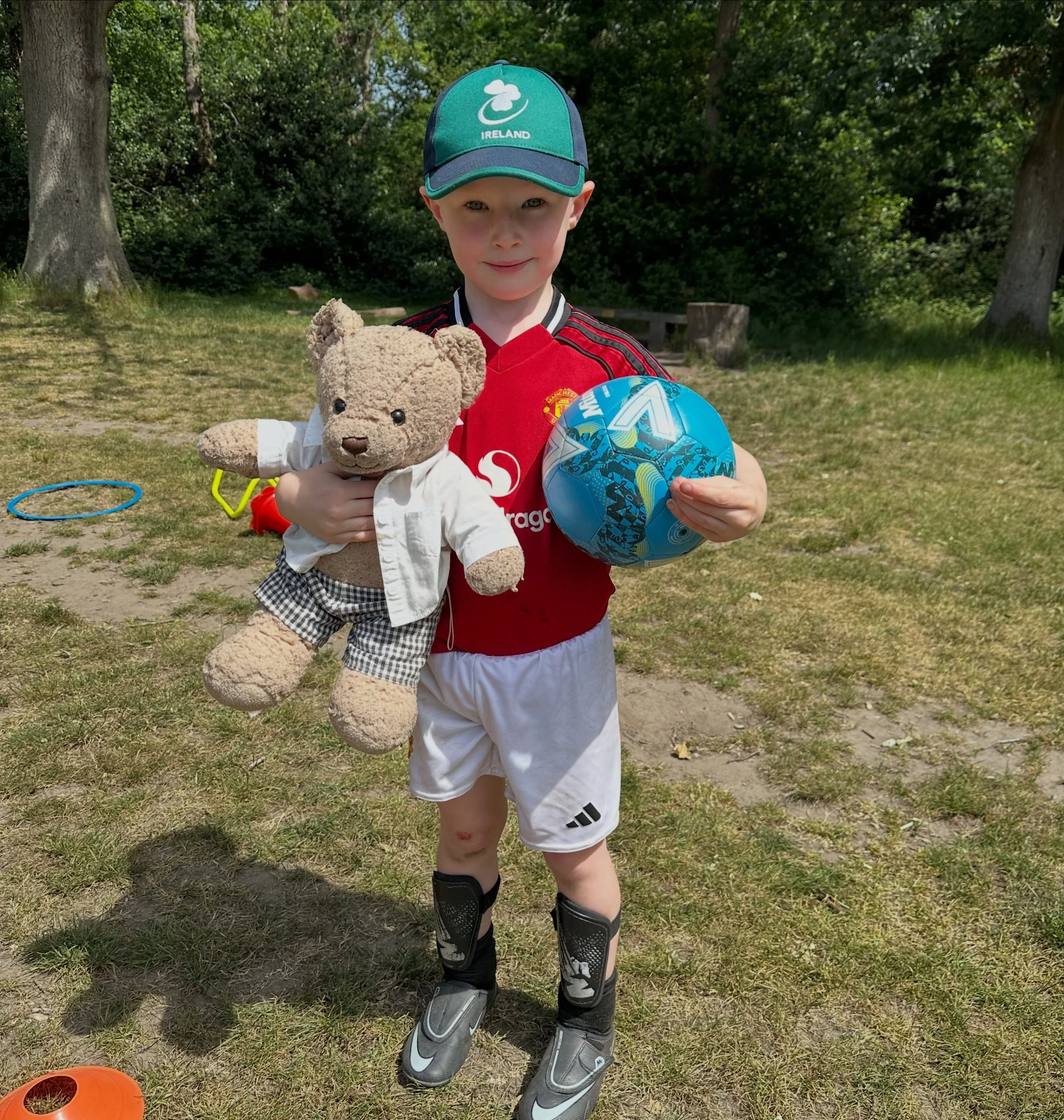 Even the class teddy bear wanted to join in the fun with camp today. @ibstockprep