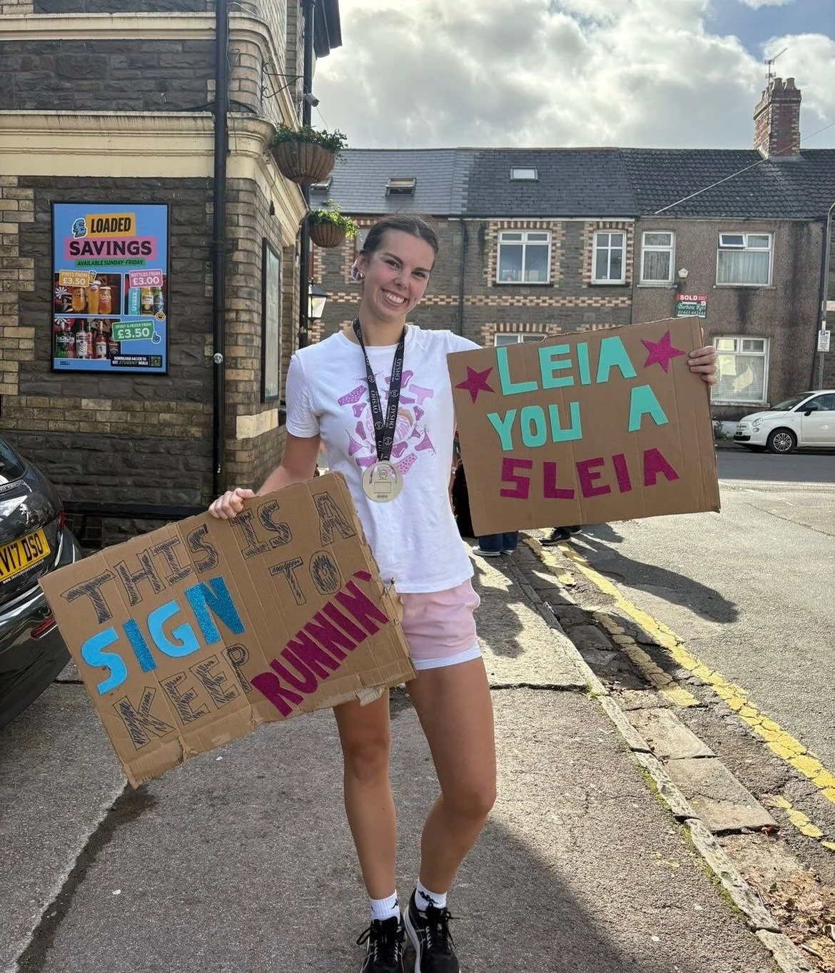 Our Woman of the Week!!!⭐️🎀 A huge congratulations and thank you to @leiasaraann who ran the Cardiff half marathon for Let&rsquo;s Get Our Knickers in a Twist and raised over 850 pairs of brand new knickers to donate to women in vulnerable circumsta