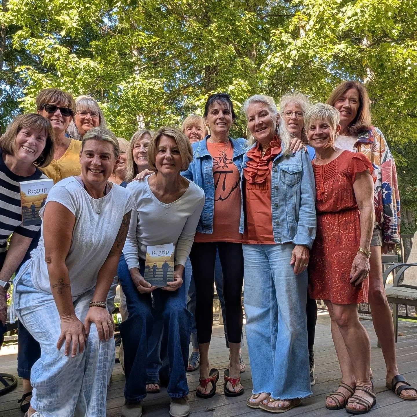 This was one of my best days as an author!!! Pams book club had 14 amazing ladies who all read my book. They shared thoughtful, meaningful questions for over an hour and listened intently to my answers. They seemed genuinely interested in my process 