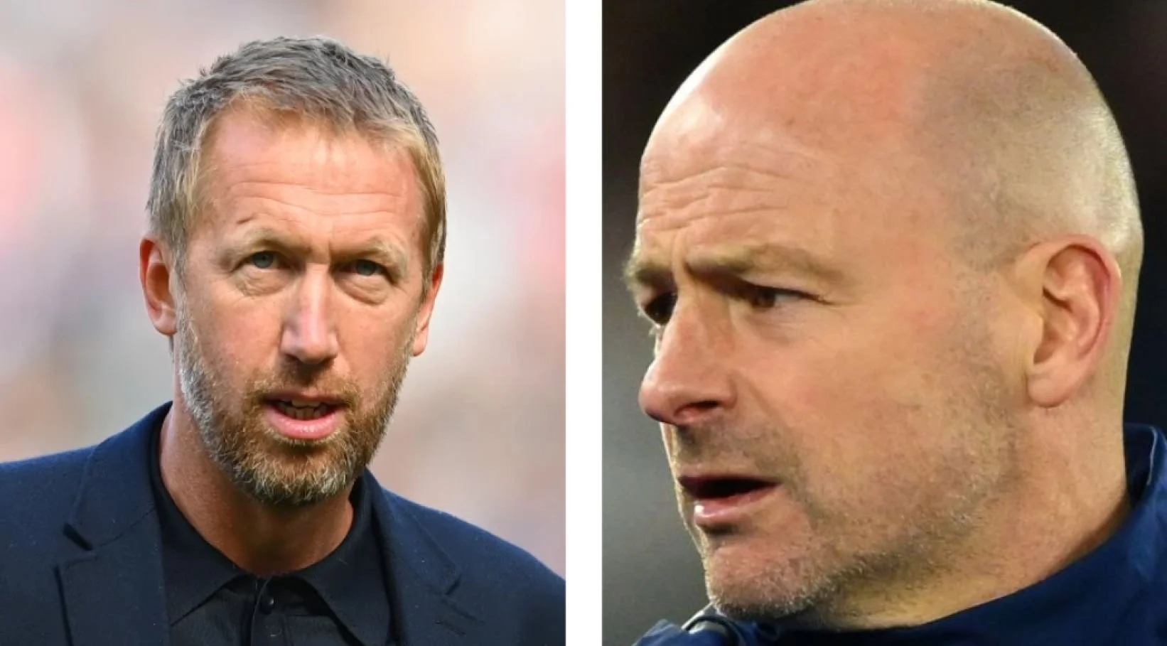 Graham Potter and Lee Carsley are in the running to replace Gareth Southgate