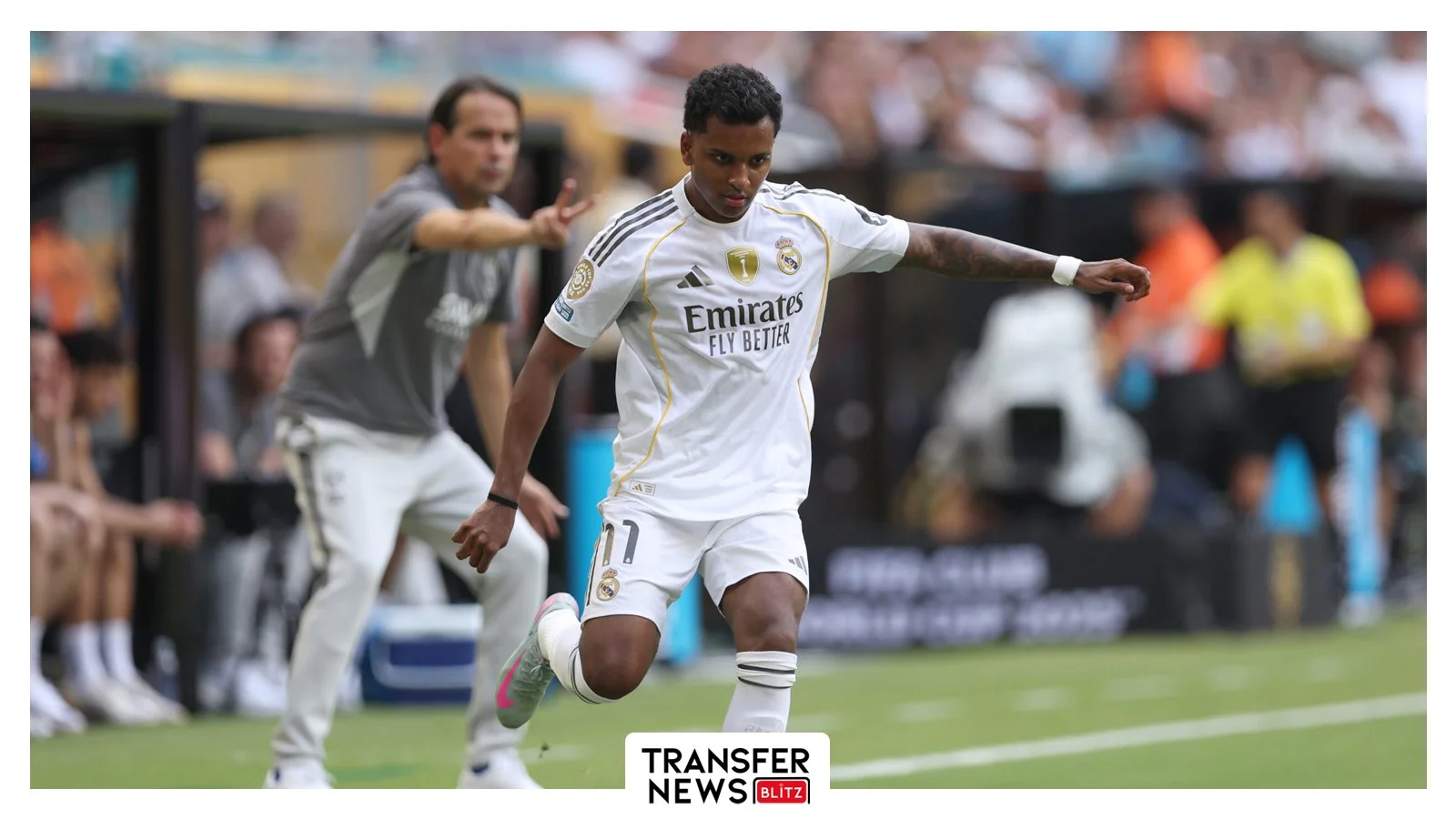 Rodrygo at the FIFA Club World Cup.