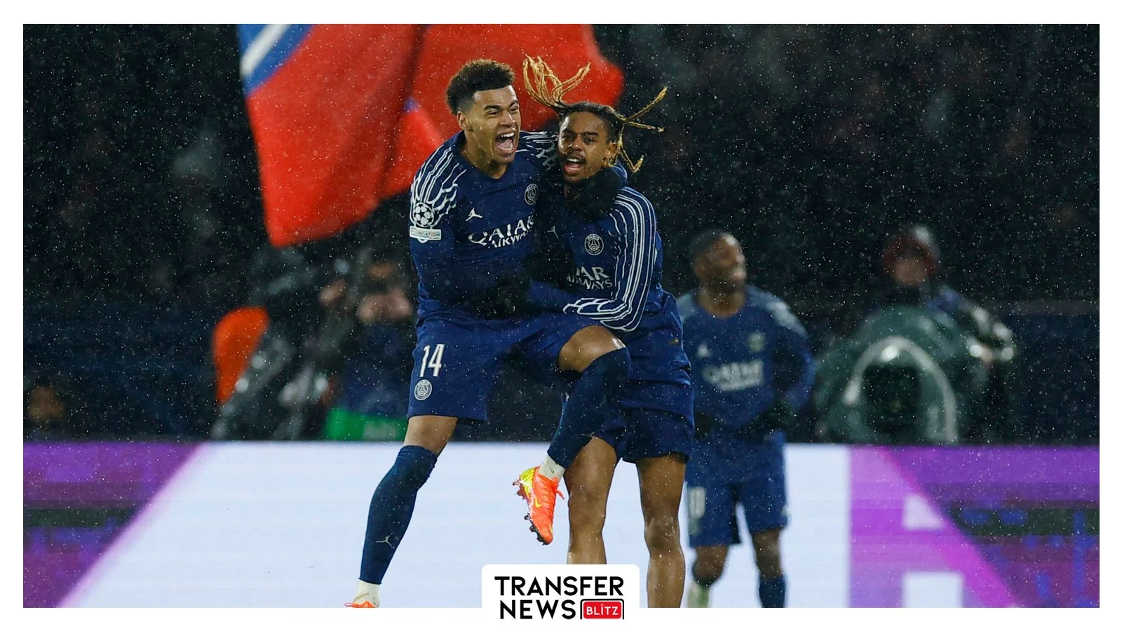 Deadly duo, Desire Doue and Bradley Barcola.