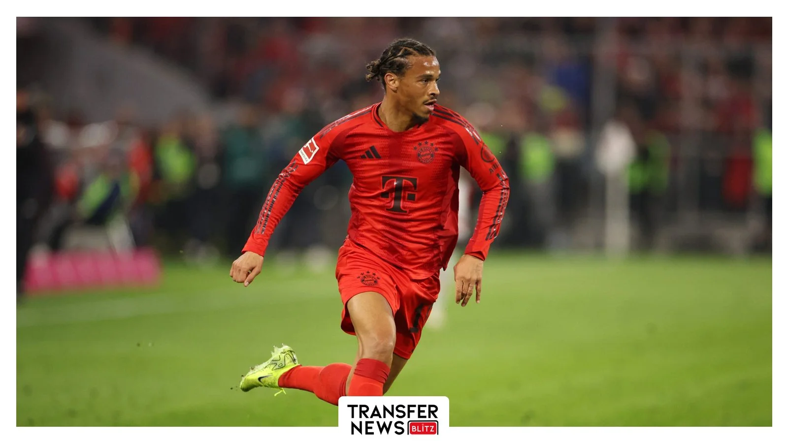 Leroy Sane has officially left Bayern Munich.