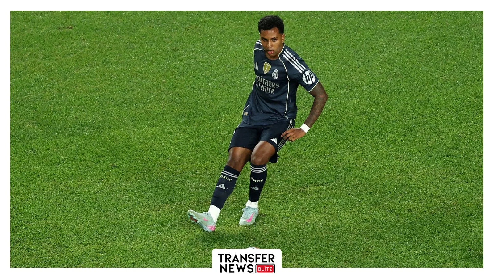 Rodrygo in action for Real Madrid.