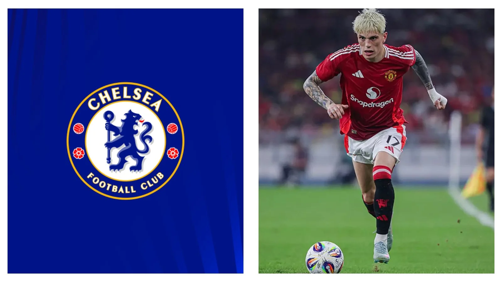 Chelsea still aim to sign Man Utd winger Alejandro Garnacho as transfer deadline nears