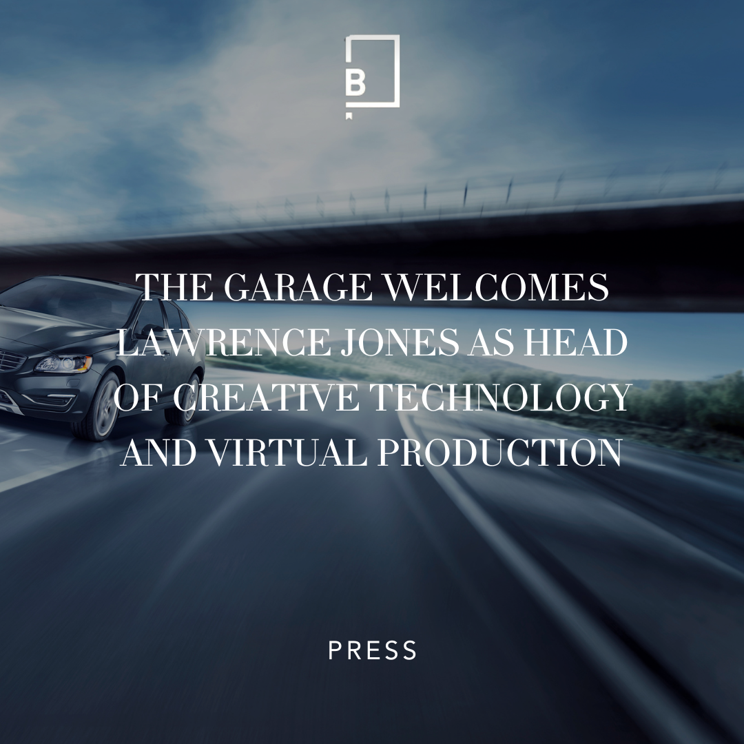 The Garage Welcomes Lawrence Jones as Head of Creative Technology and Virtual Production
