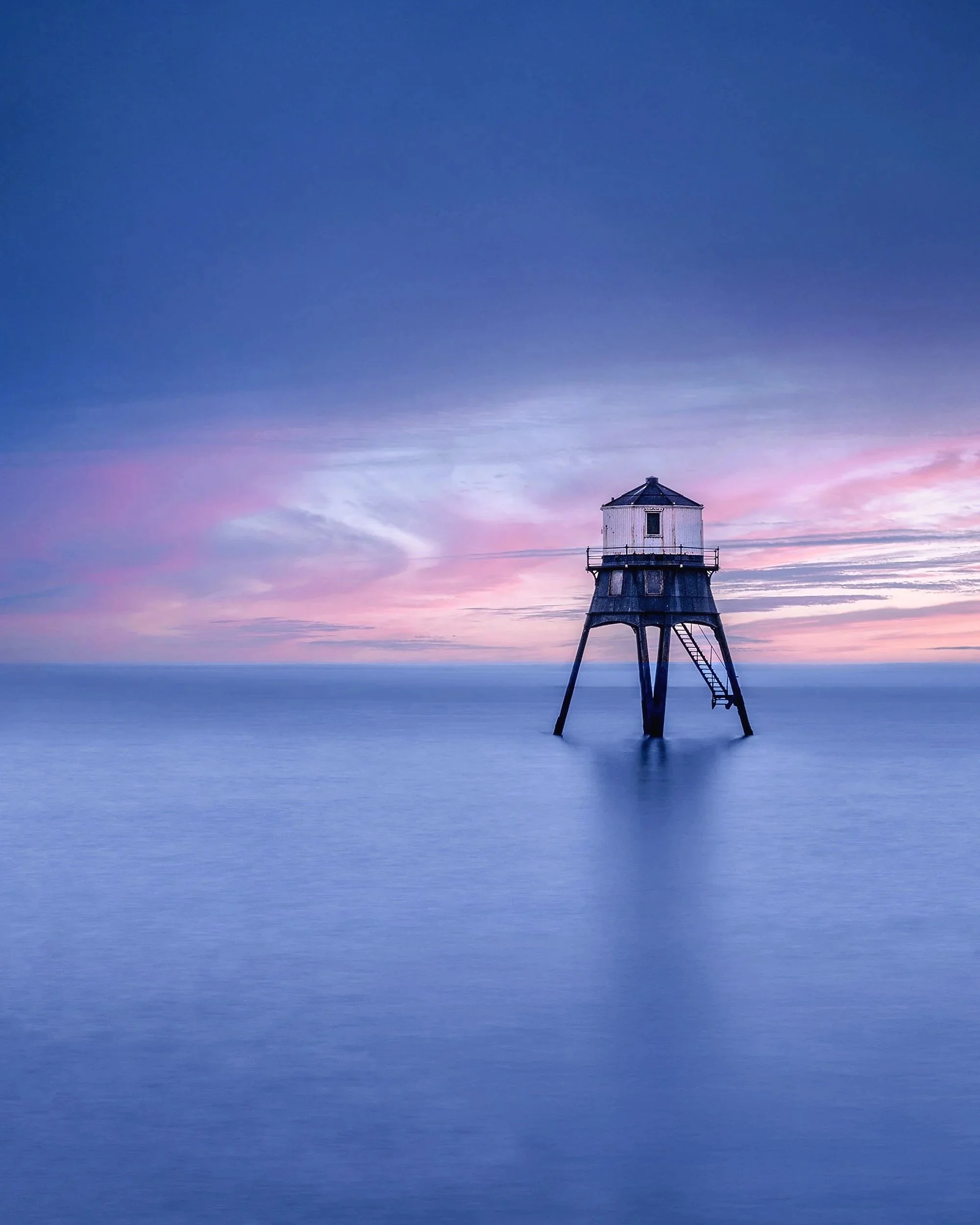 Long Exposure of Dover Court Lighthouse in Harwich Essex.
