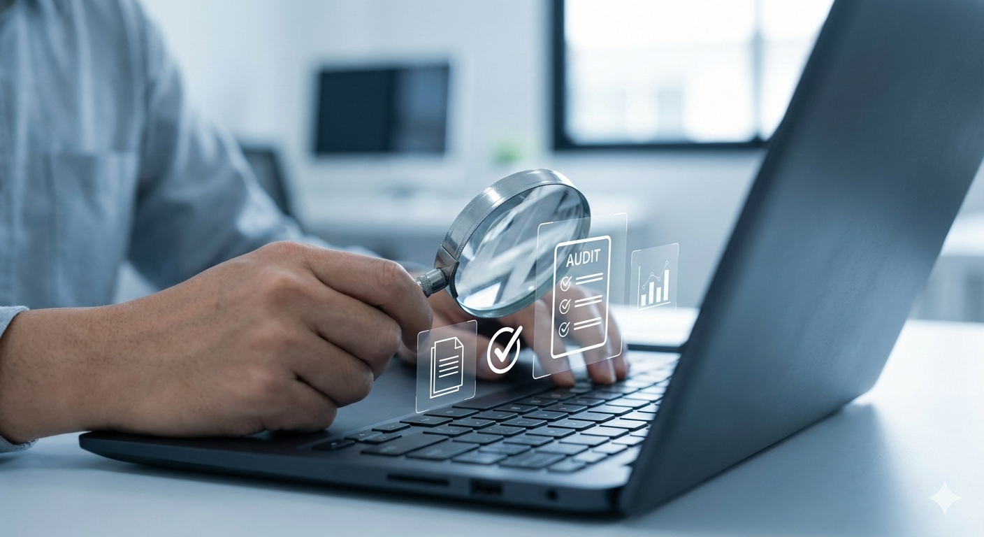 AI audit and governance review focused on oversight, documentation, and responsible AI use in business operations.