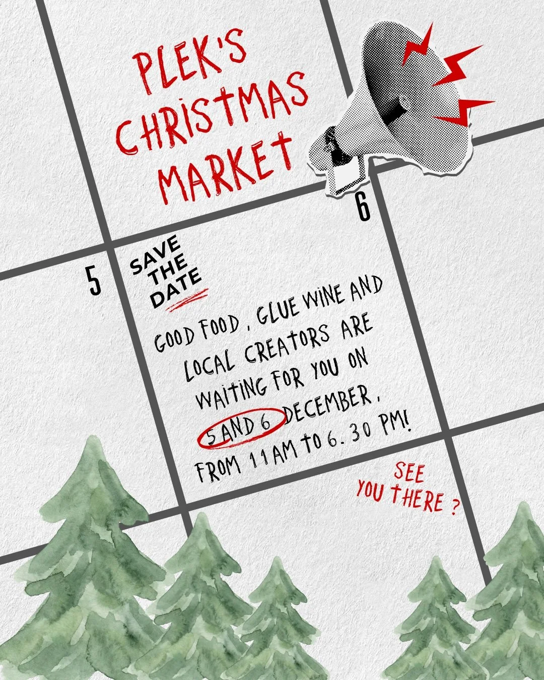 ✨ SAVE THE DATE &mdash; PLEK&rsquo;s XMAS WEEKEND is back! ✨

Join us for a magical weekend filled with local creators, original gifts, delicious food, glue wine and plenty of Christmas fun. 
Come with your friends and family, discover beautiful loca