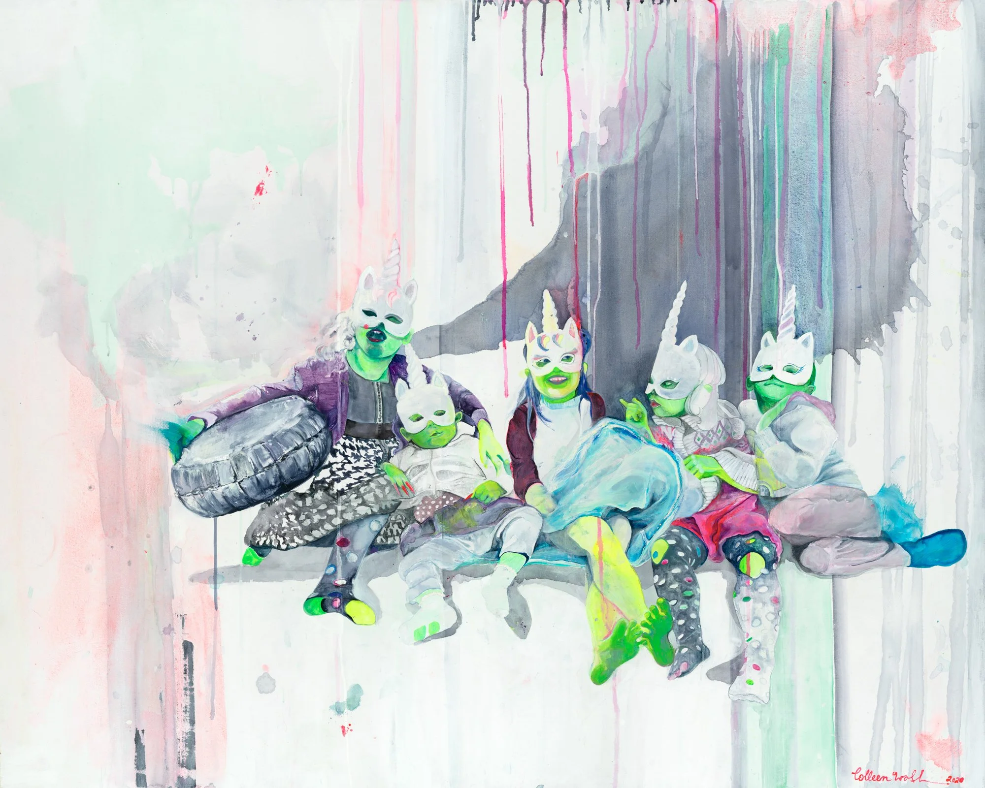 Little Monsters: Giclée Print Half Sized (30” x 24”)