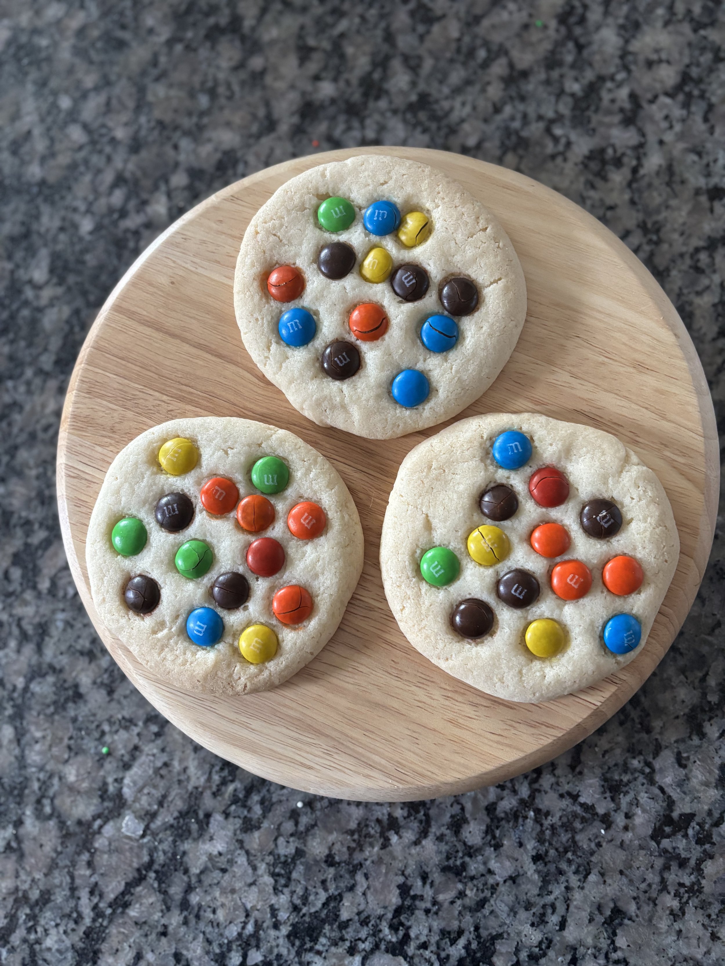 12 Large M&M Cookies