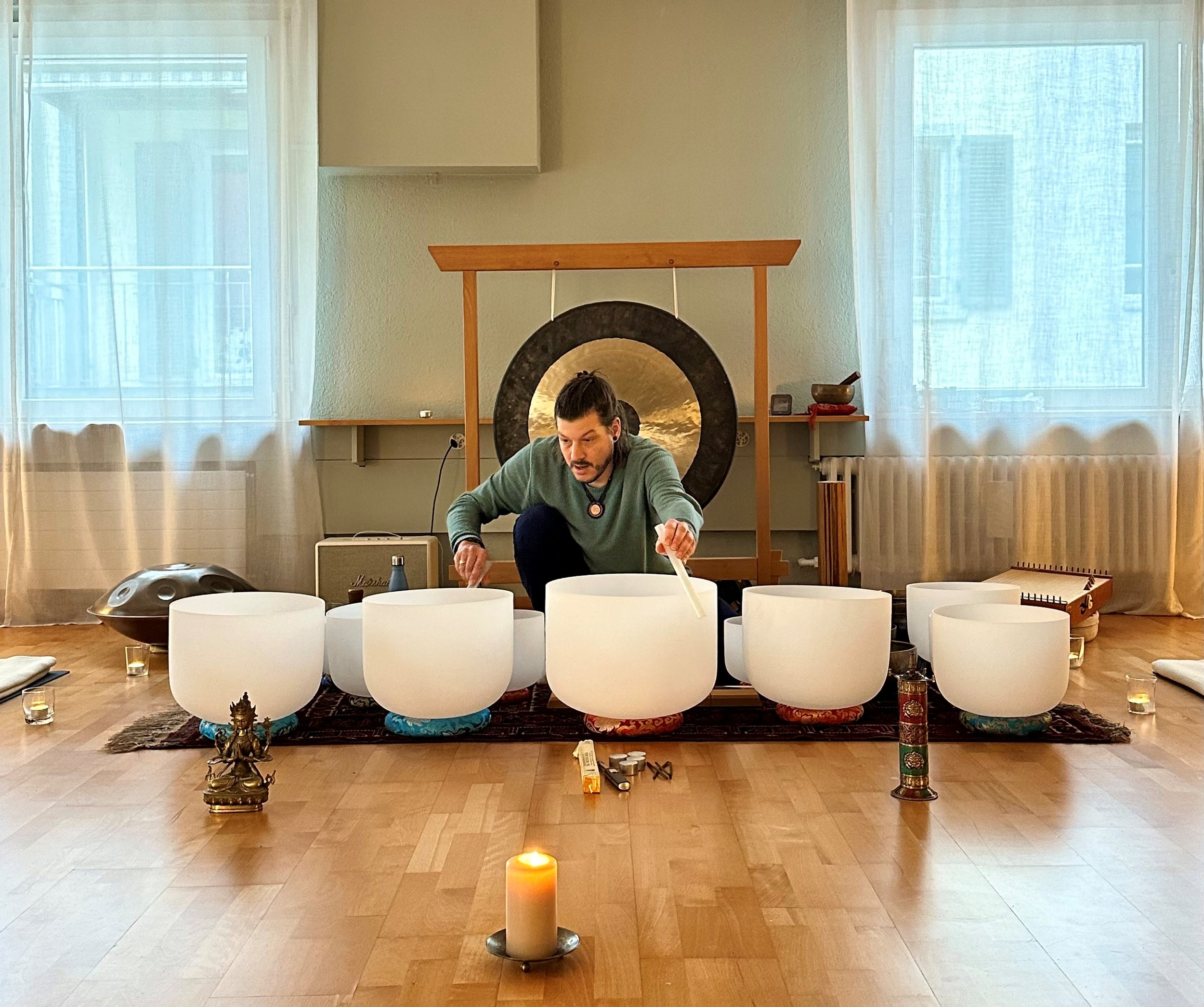 Klangmeditation, Anker Yoga Studio Zürich 