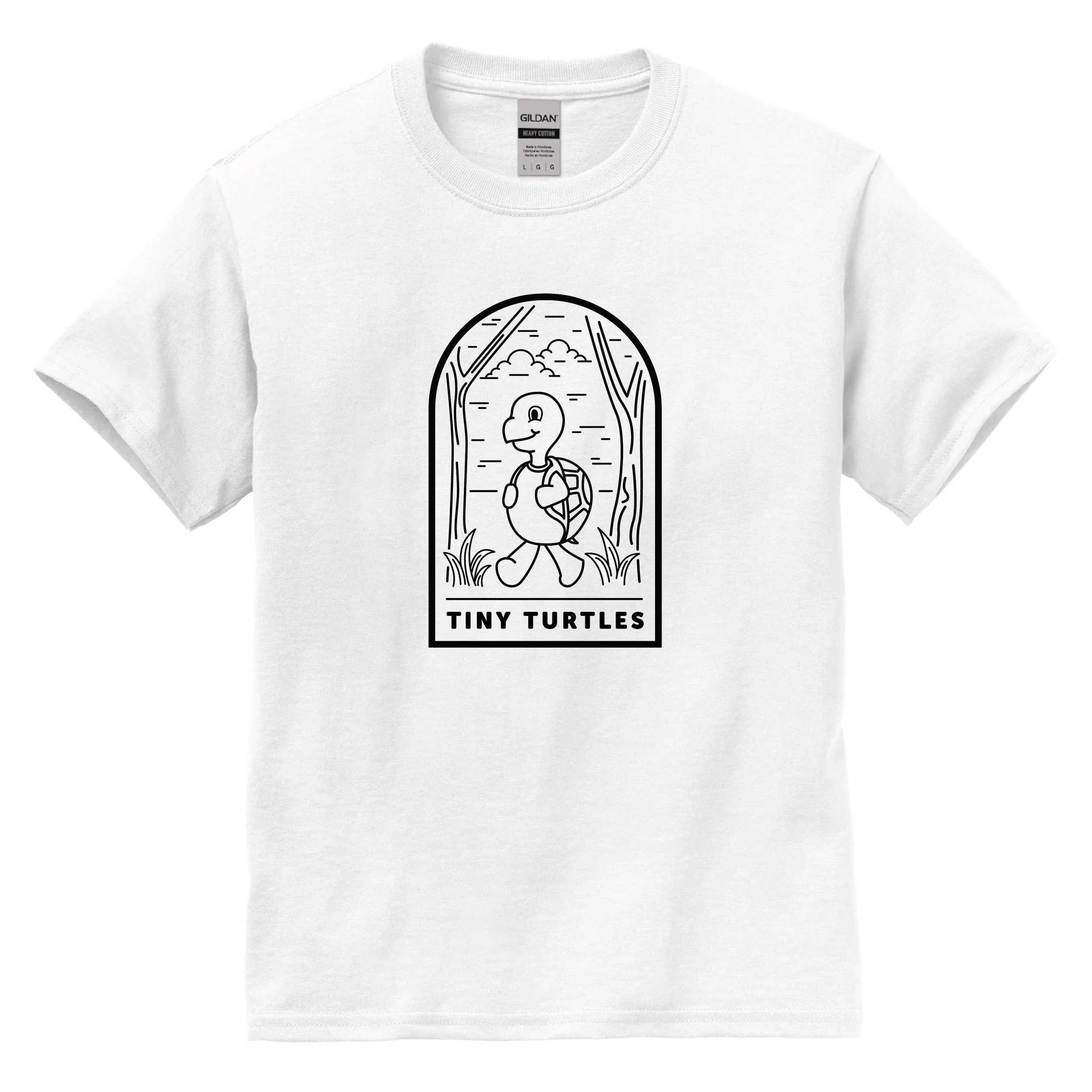 Kids Tiny Turtles Tshirt