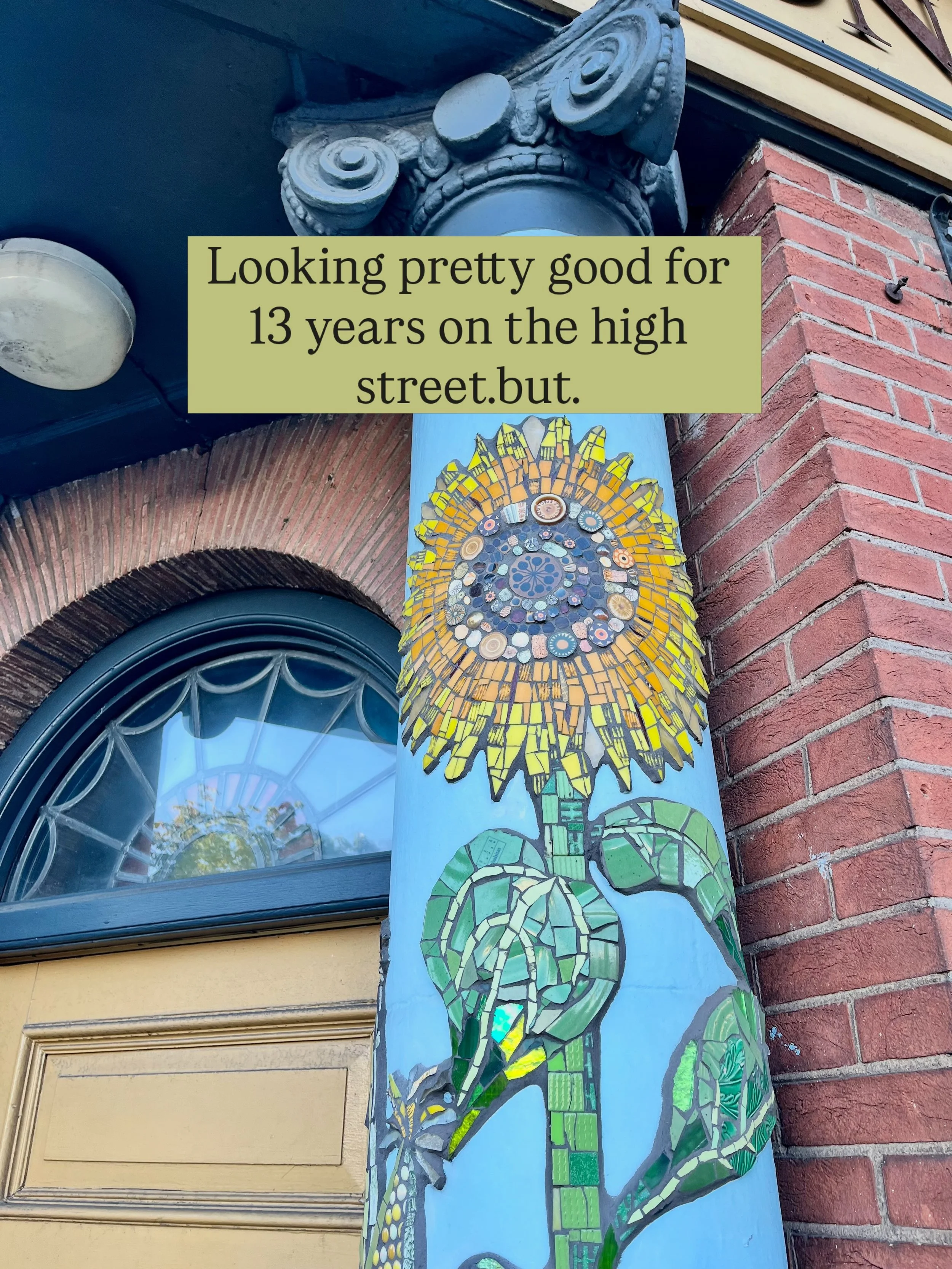 It was definitely an ambitious project for a relative beginner but the wonderful local Community Action Officer who along with the owner of the building @thetextileworkshopsherwood trusted me 100%. 

If anyone is local and around tonight at 7pm for t