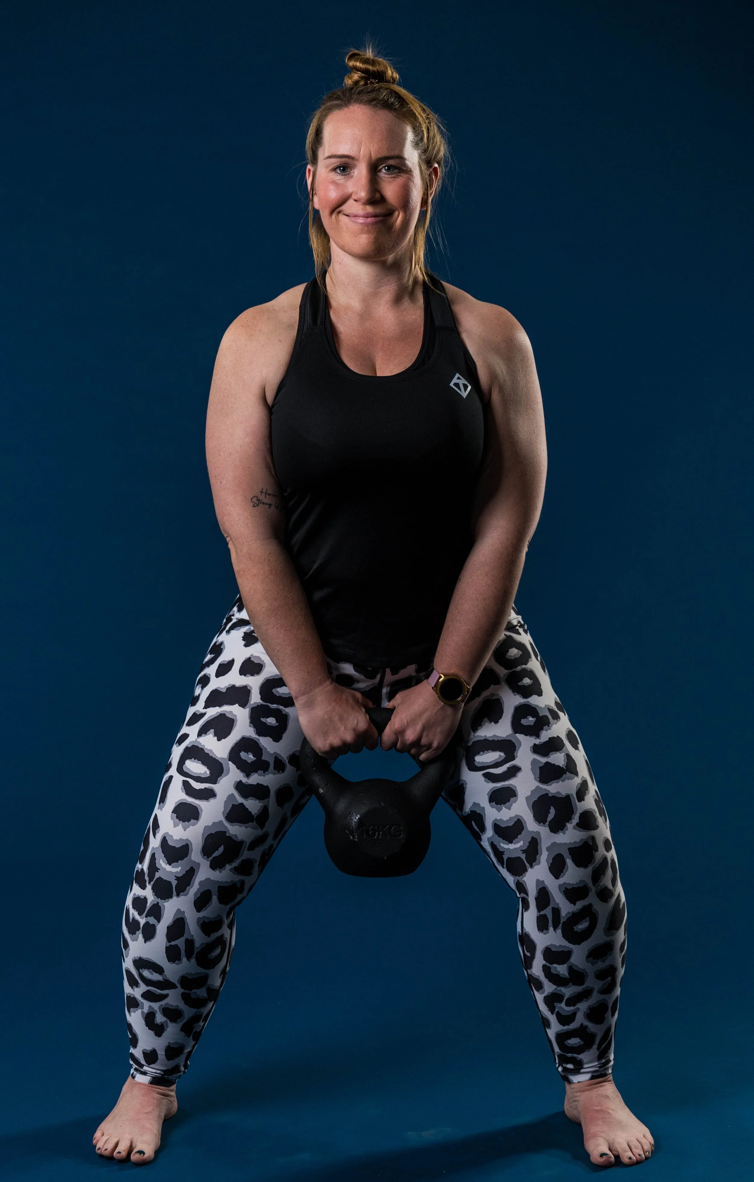 Fitness model photoshoot