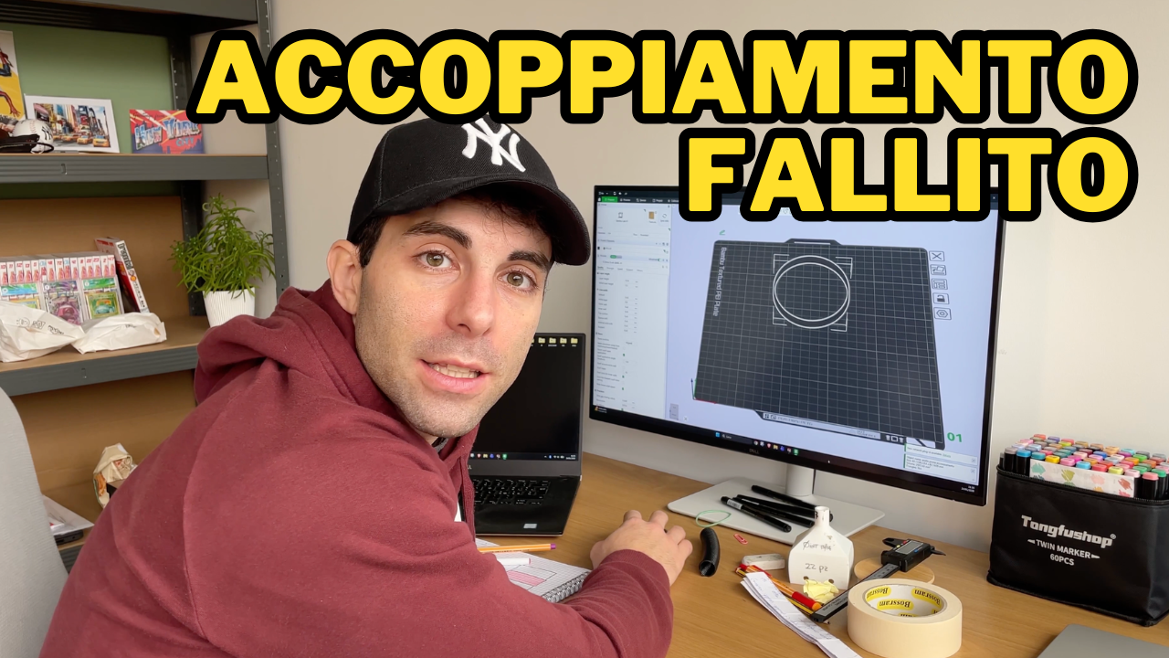 Prototipi con stampante 3D: errori reali, test di accoppiamento e lezioni dal sabato di un freelance