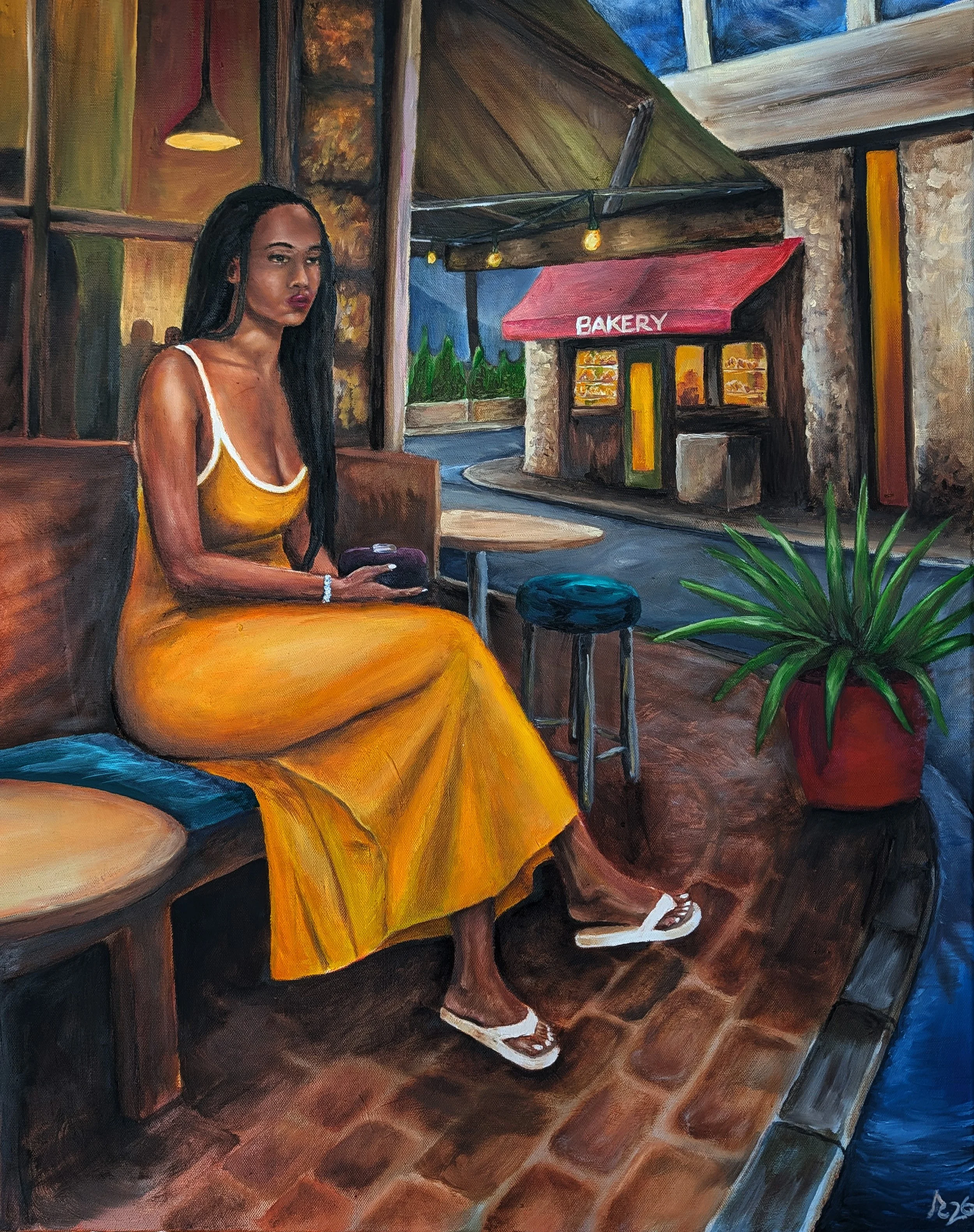 Across from the Bakery