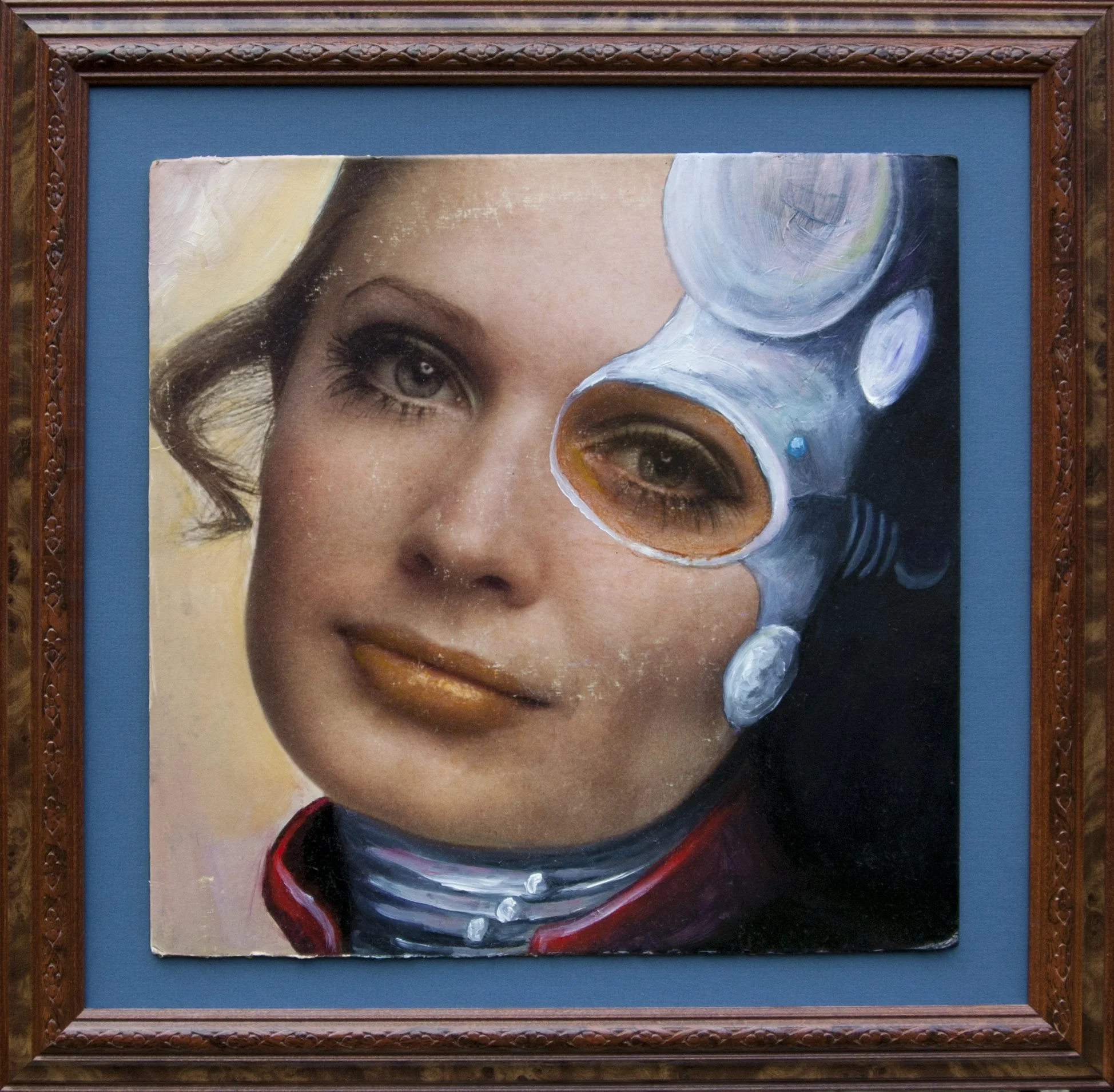 "Assimilate" mixed media