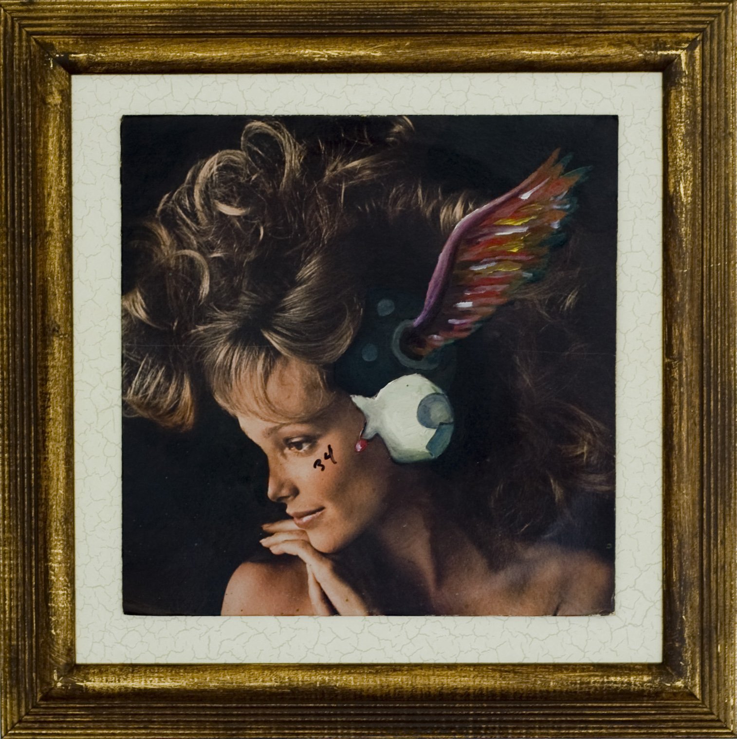 "Believe I can Fly" mixed media