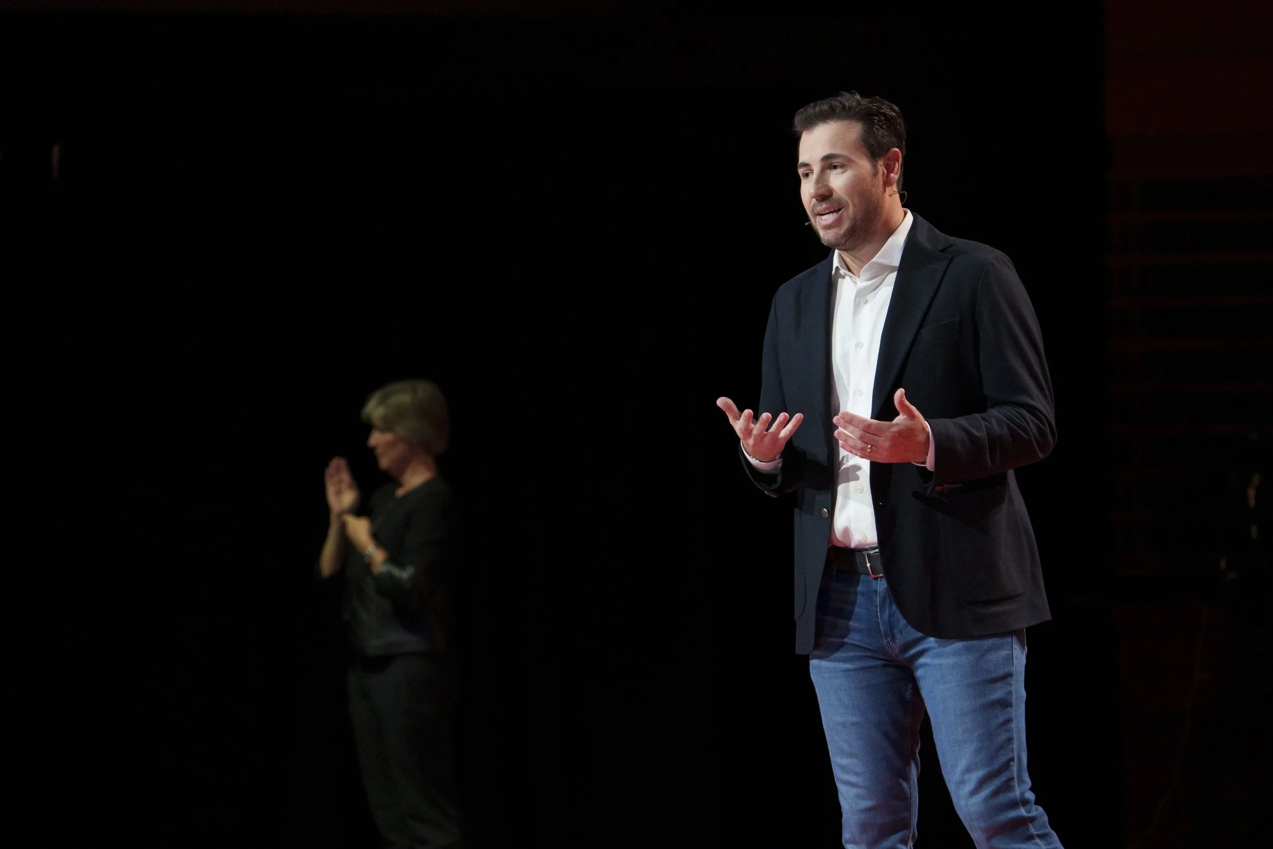 Scott Reich delivers TED Talk to sold-out crowd