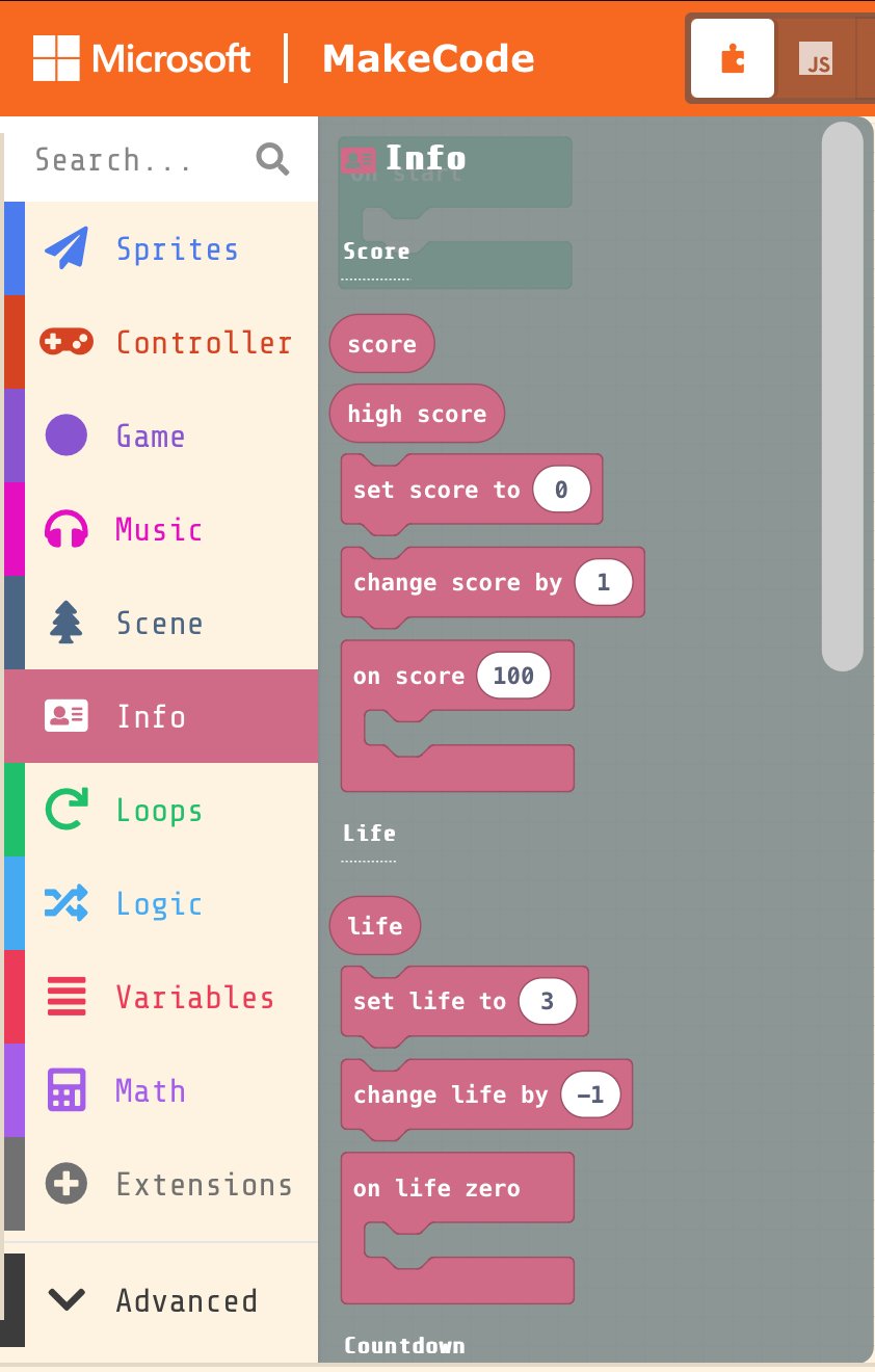 Getting Started with MakeCode Arcade: Blocks — Petiole Learning