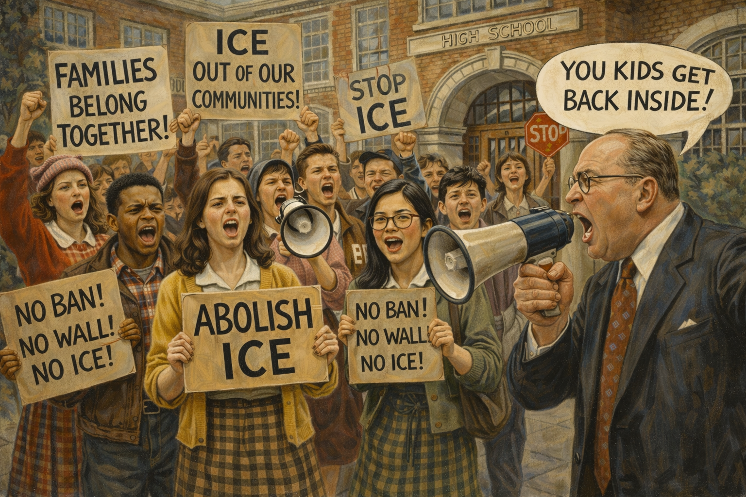 When Dissent Meets Discipline: High Schools, Student Protests, and the First Amendment