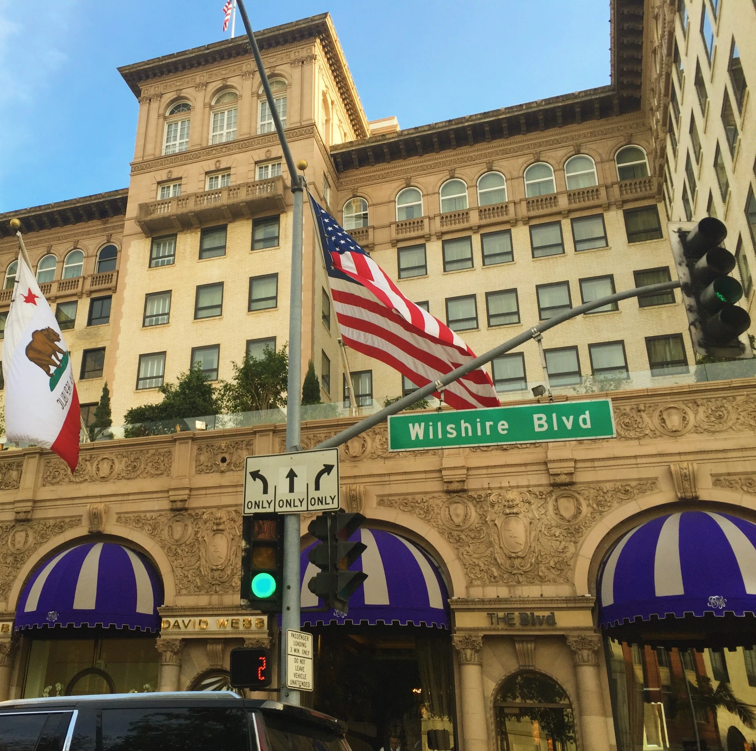 Wilshire Boulevard in Los Angeles