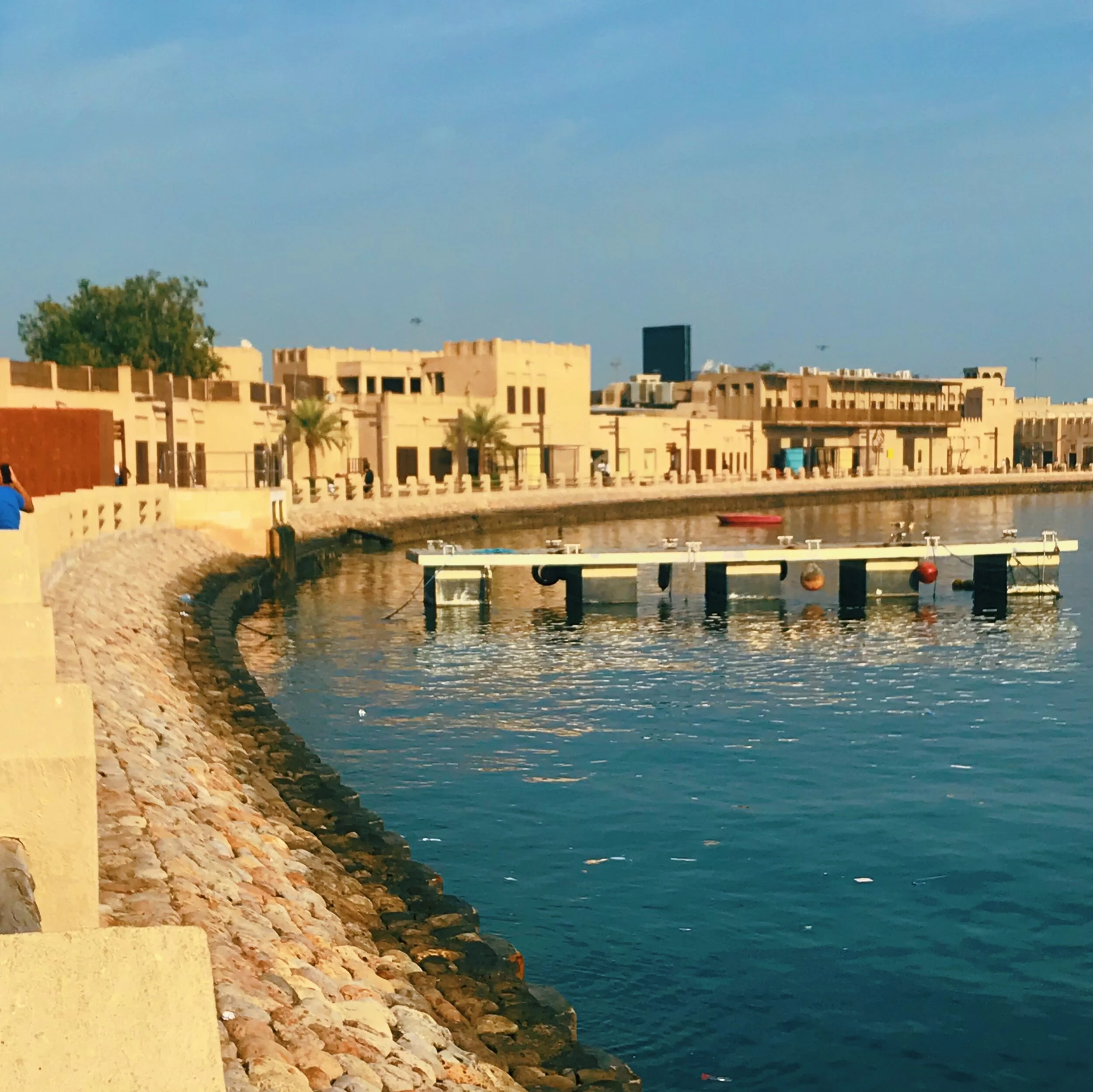 Waterfront buildings in Dubai