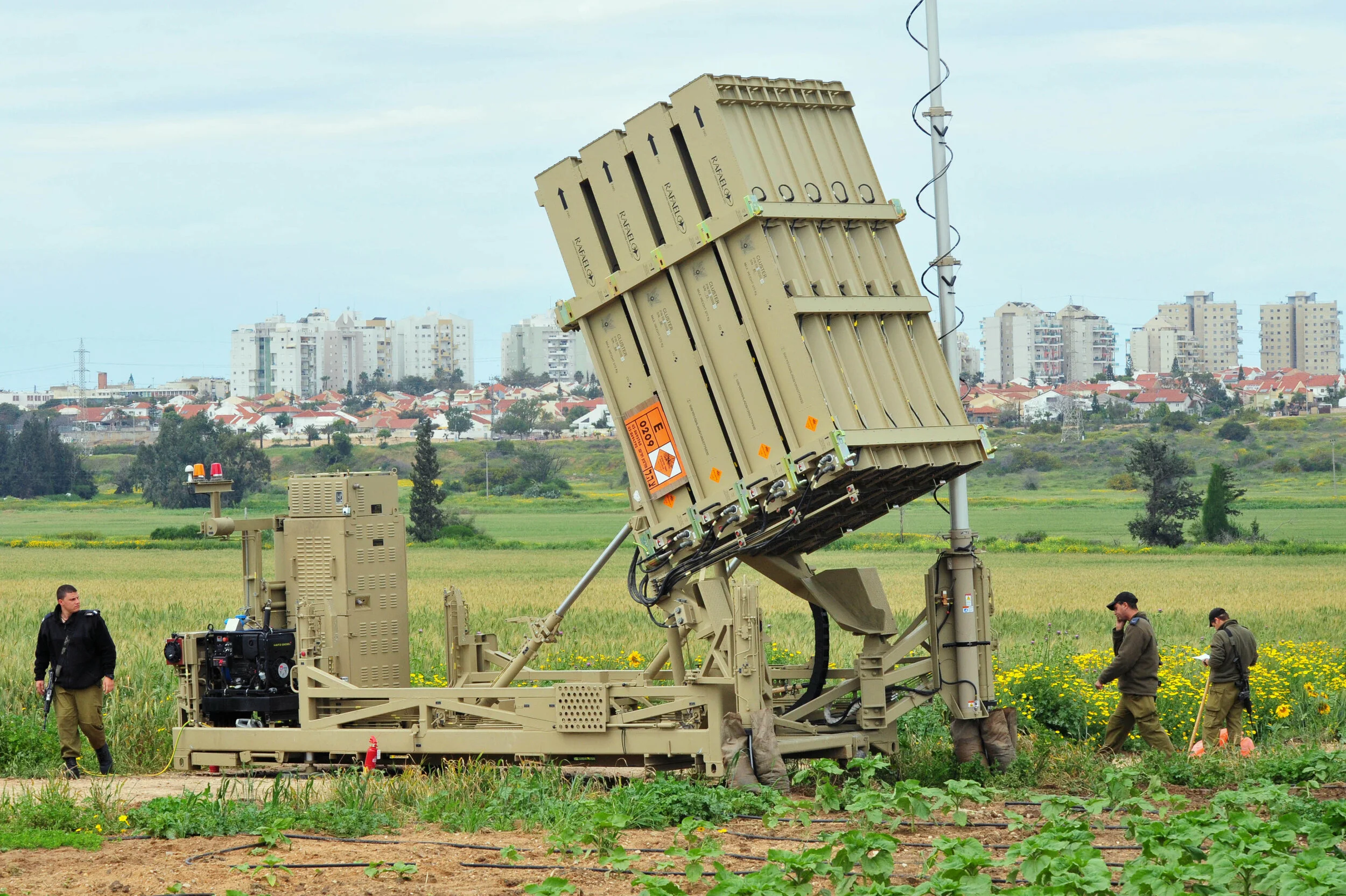 Visit to an Iron Dome Missile Defense System in Israel.