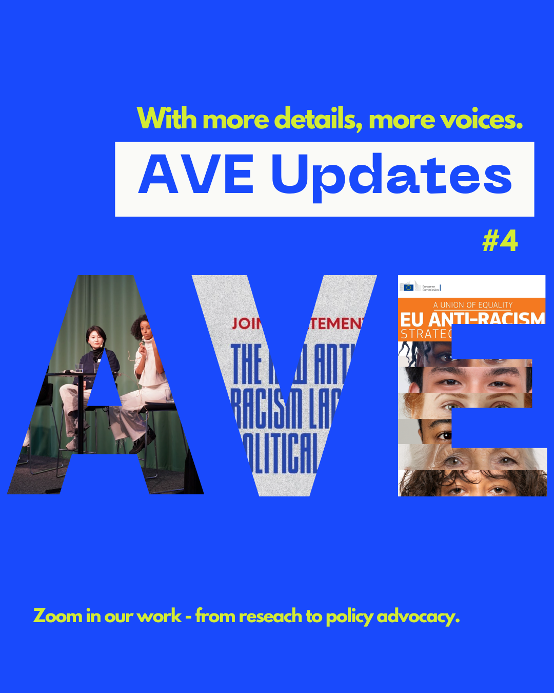 AVE updates: 2026 Q1