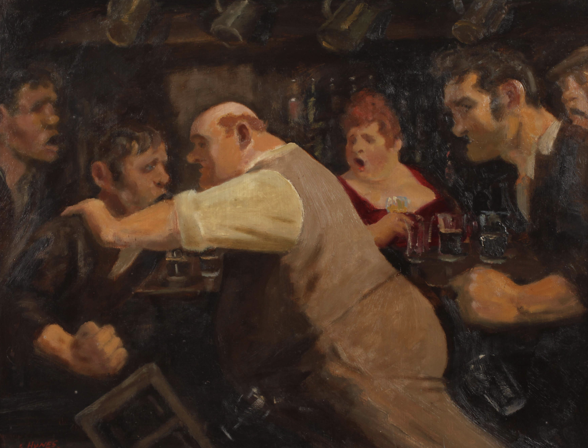 Edward Hynes Trouble at the pub.png