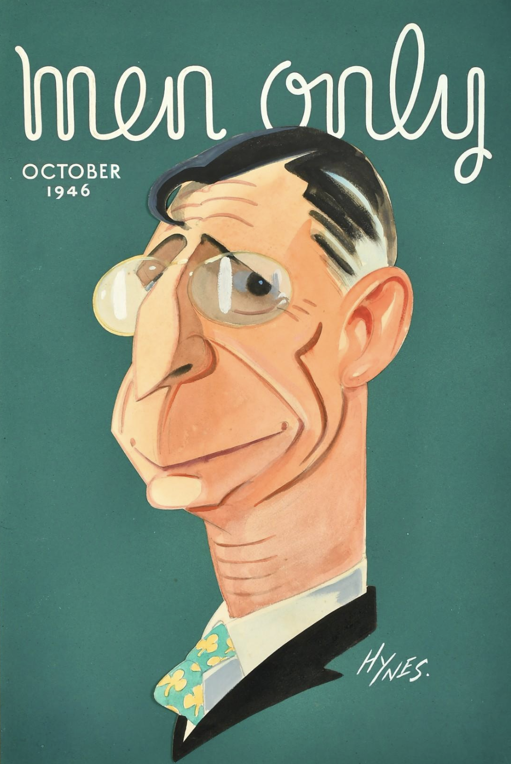 Edward Hynes front cover Men Only Eamon de Vale.png