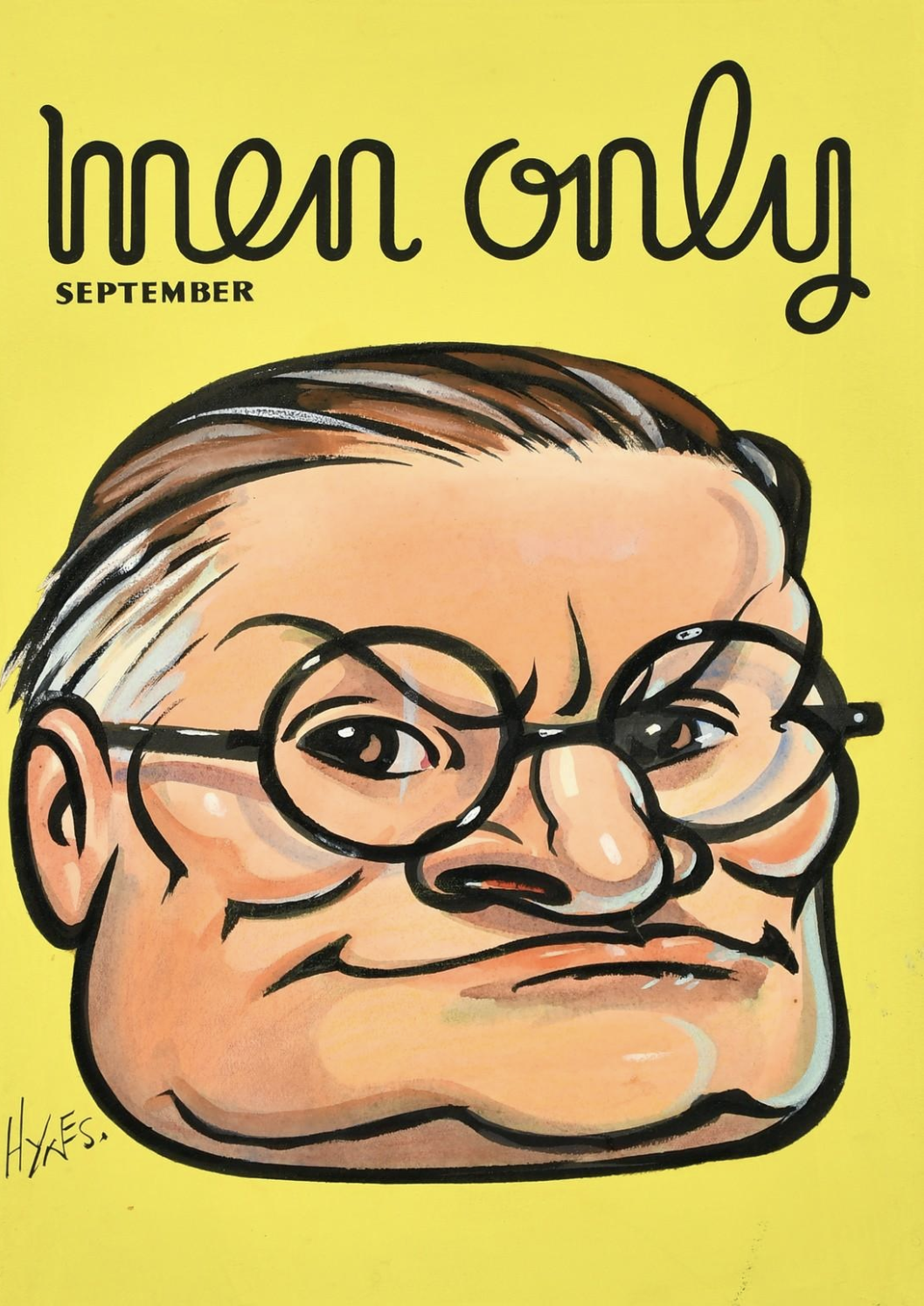 Edward Hynes front cover Men Only Ernes Bevi.png