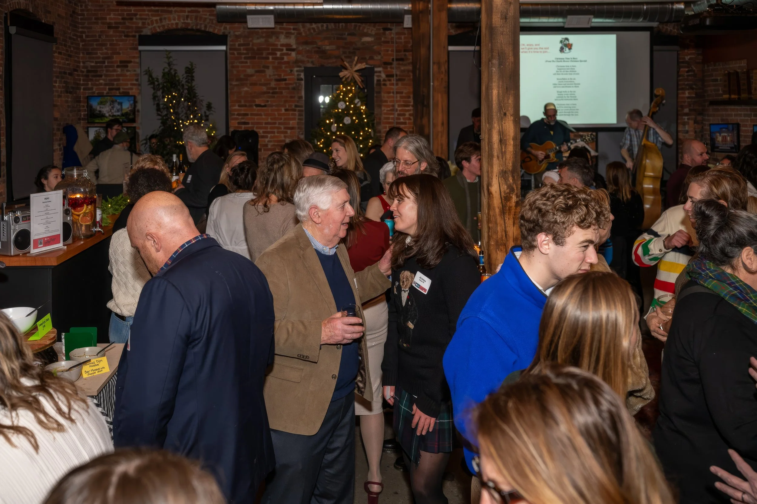 We Threw A Holiday Party