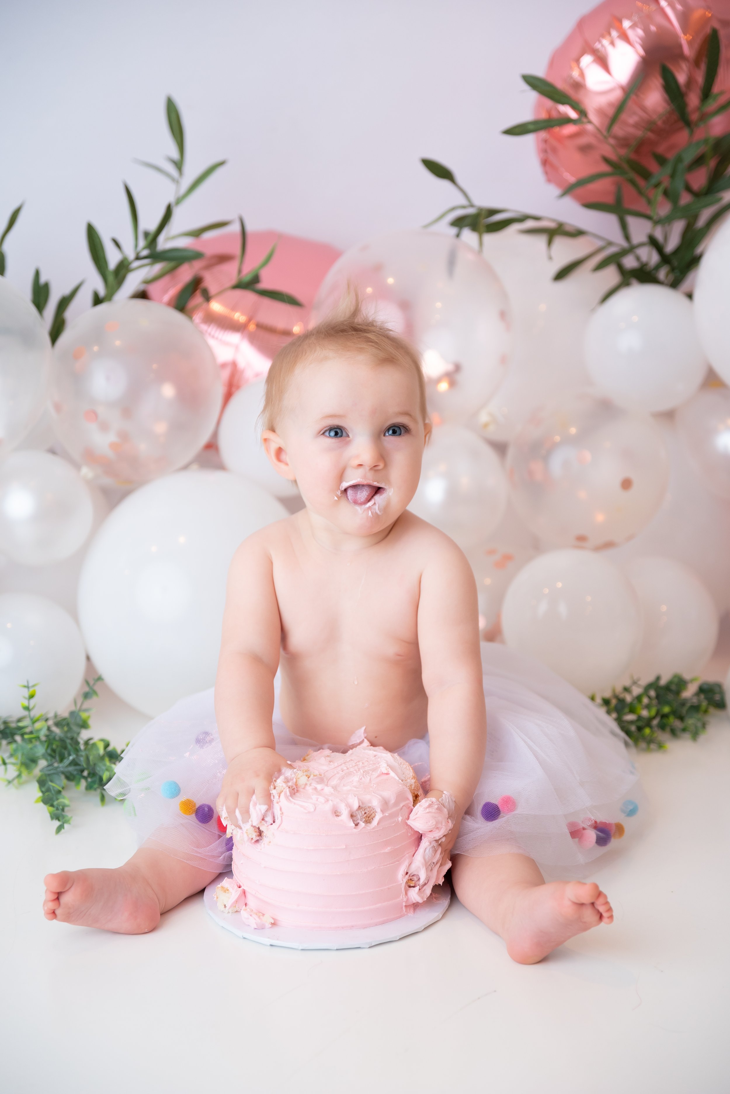 One year cake smash- Kansas City