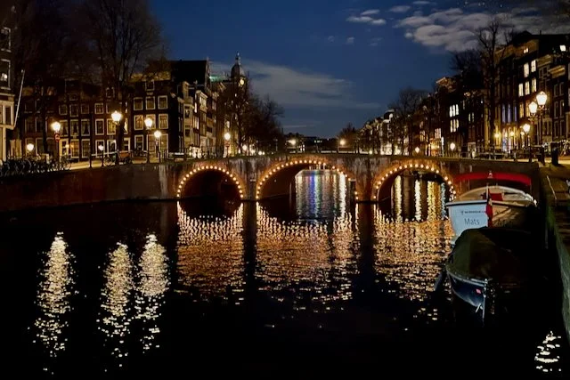 An Amsterdam Evening on the Water