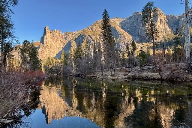 Merced River Reflections, Yosemite National Park