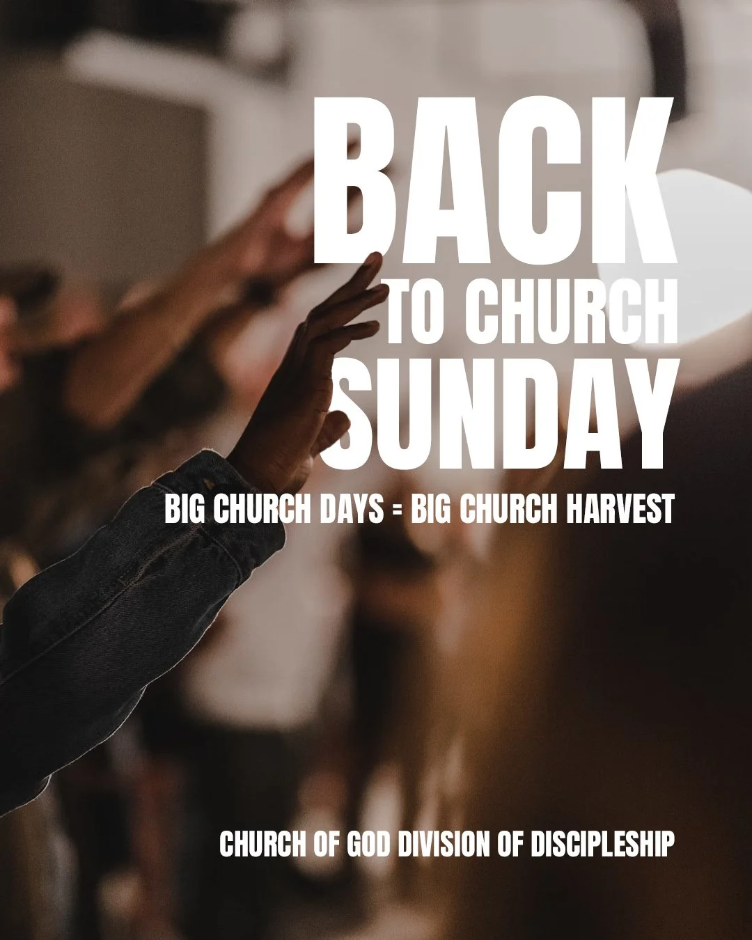 Back to Church Sunday — Division of Discipleship