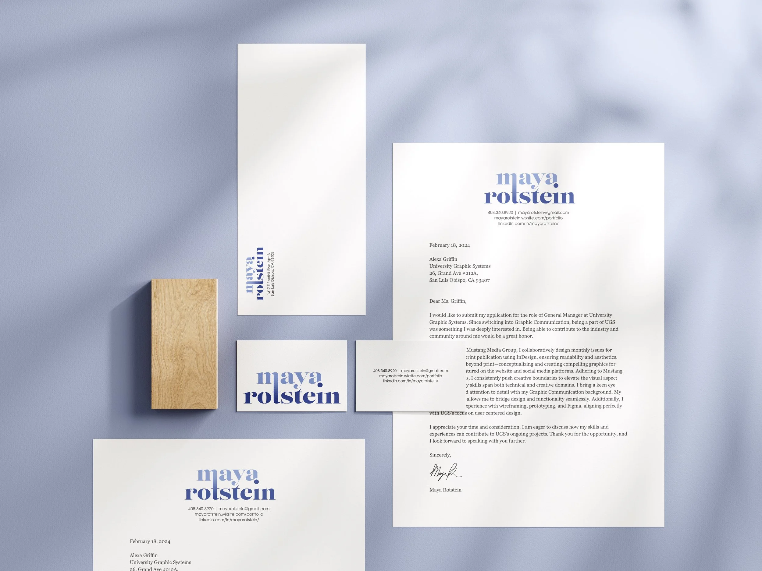 Personal Branding — Maya Rotstein's