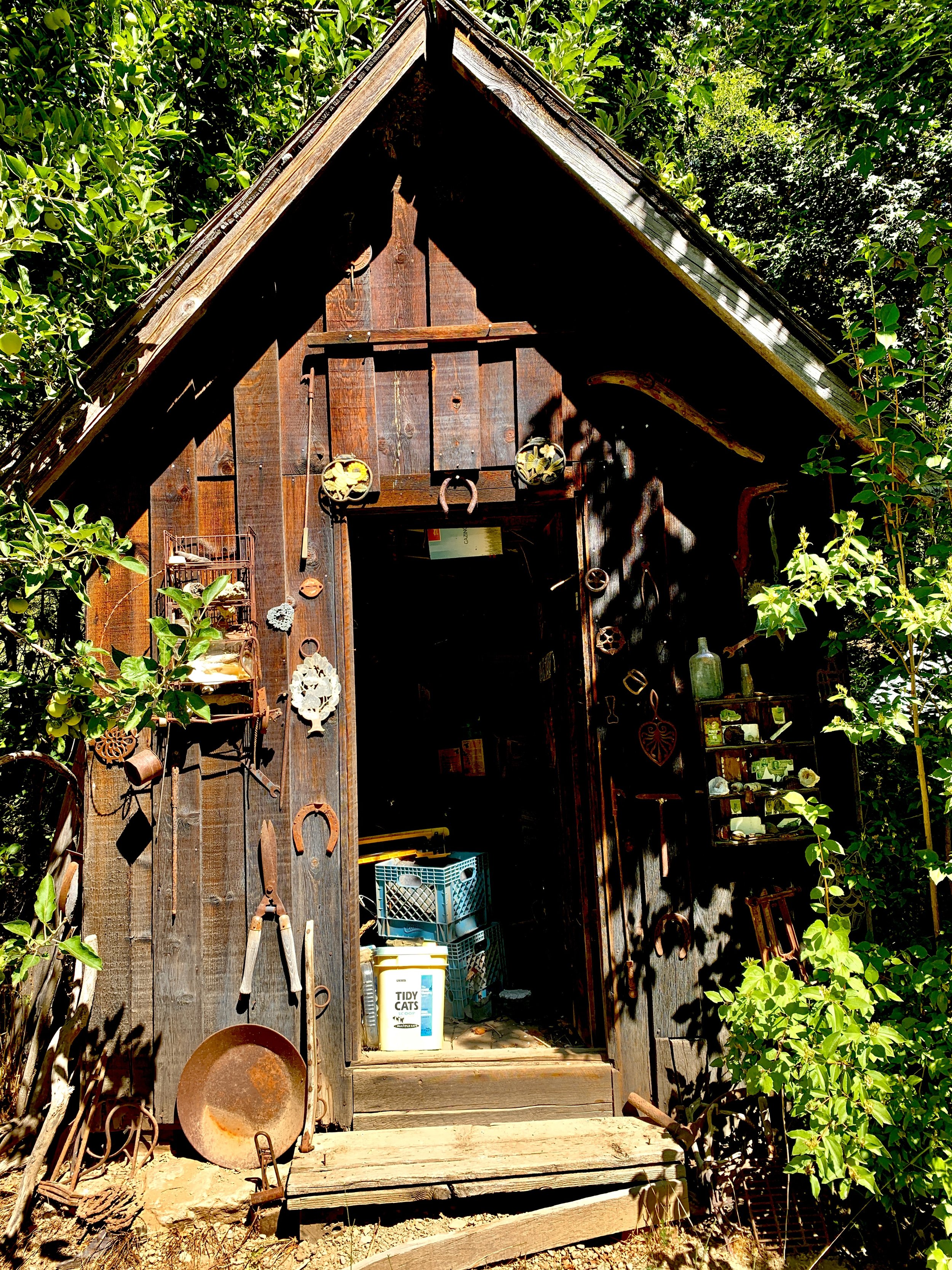 Country Storehouse | Trinity County, California | Rustic storehouse in Trinity