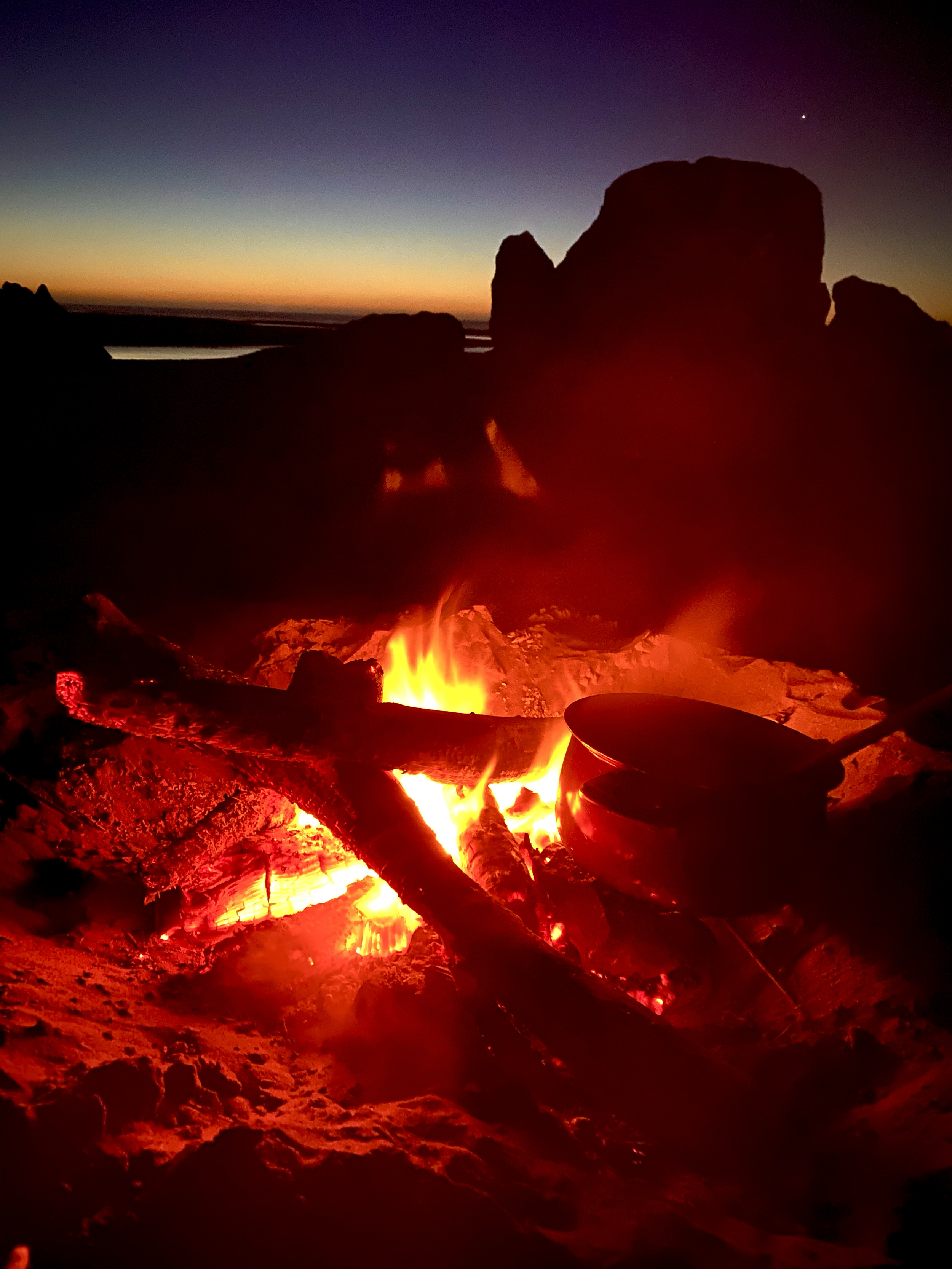Fireside chats where stories land deeper than words