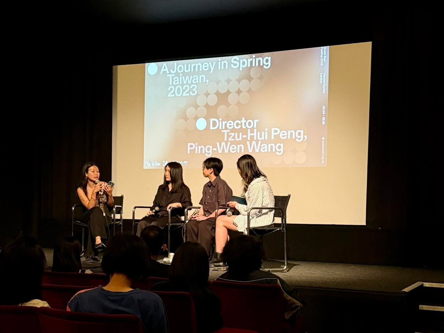 Taiwanese Film &quot;A Journey in Spring&quot; Shines at Queer East Festival 2025🏳️&zwj;🌈

🎞️&quot;A Journey in Spring&quot; was screened at the ICA as part of the #QueerEast 2025. Directed by emerging Taiwanese filmmakers Tzu-Hui Peng and Ping-We
