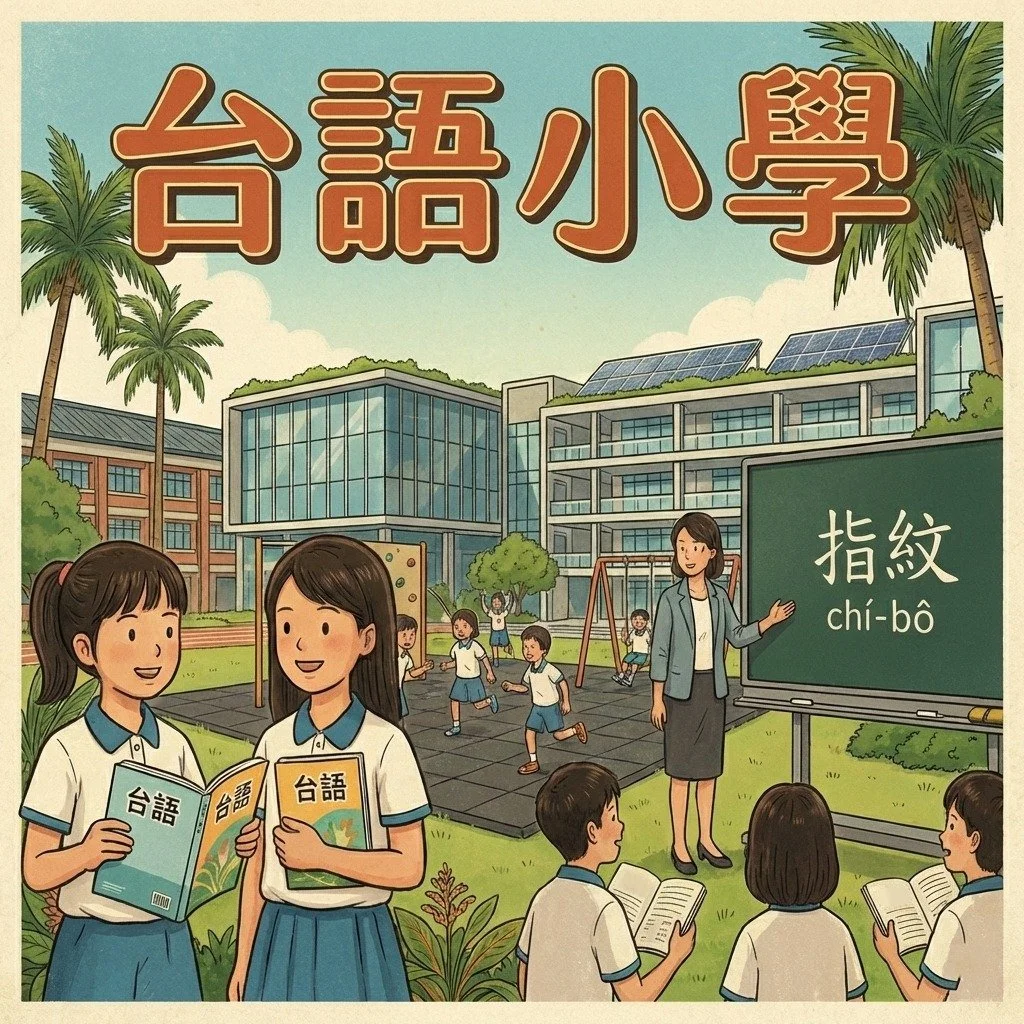 🌊In 2025, Kaohsiung's Beiling Elementary School became the first Taigi #台語 experimental school in Taiwan, where students learn almost entirely in Taiwanese Hokkien.🎓

🗣️With fewer young speakers today, this initiative offers fresh hope for mother-