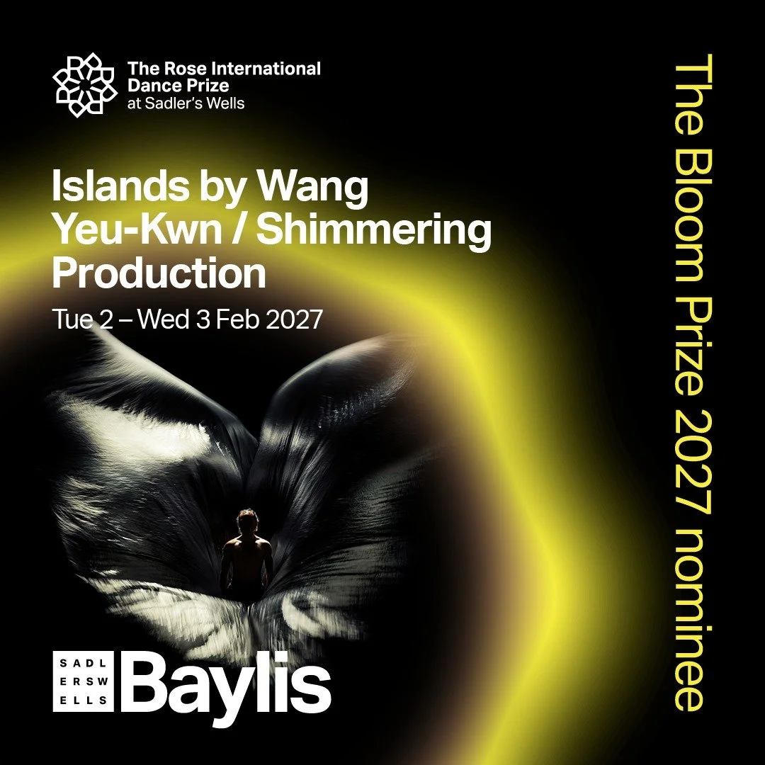 🥳Great news from Taiwanese choreographer Wang Yeu-Kwn, who been shortlisted for The Rose International Dance Prize, presented by @sadlers_wells &mdash;becoming the first artist ever to be shortlisted twice! 

🩰Dancer/choreographer Wang Yeu-Kwn's wo