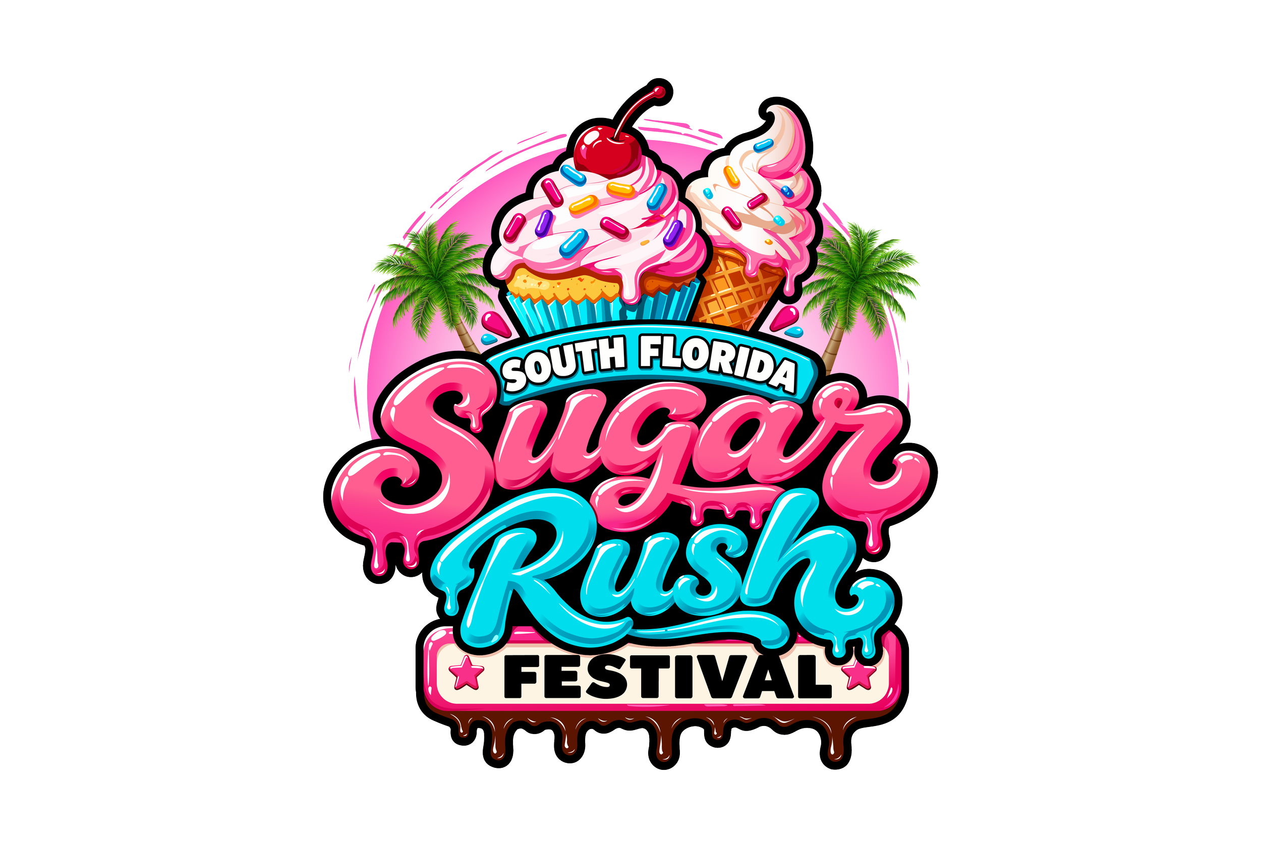 South Florida Sugar Rush Festival logo